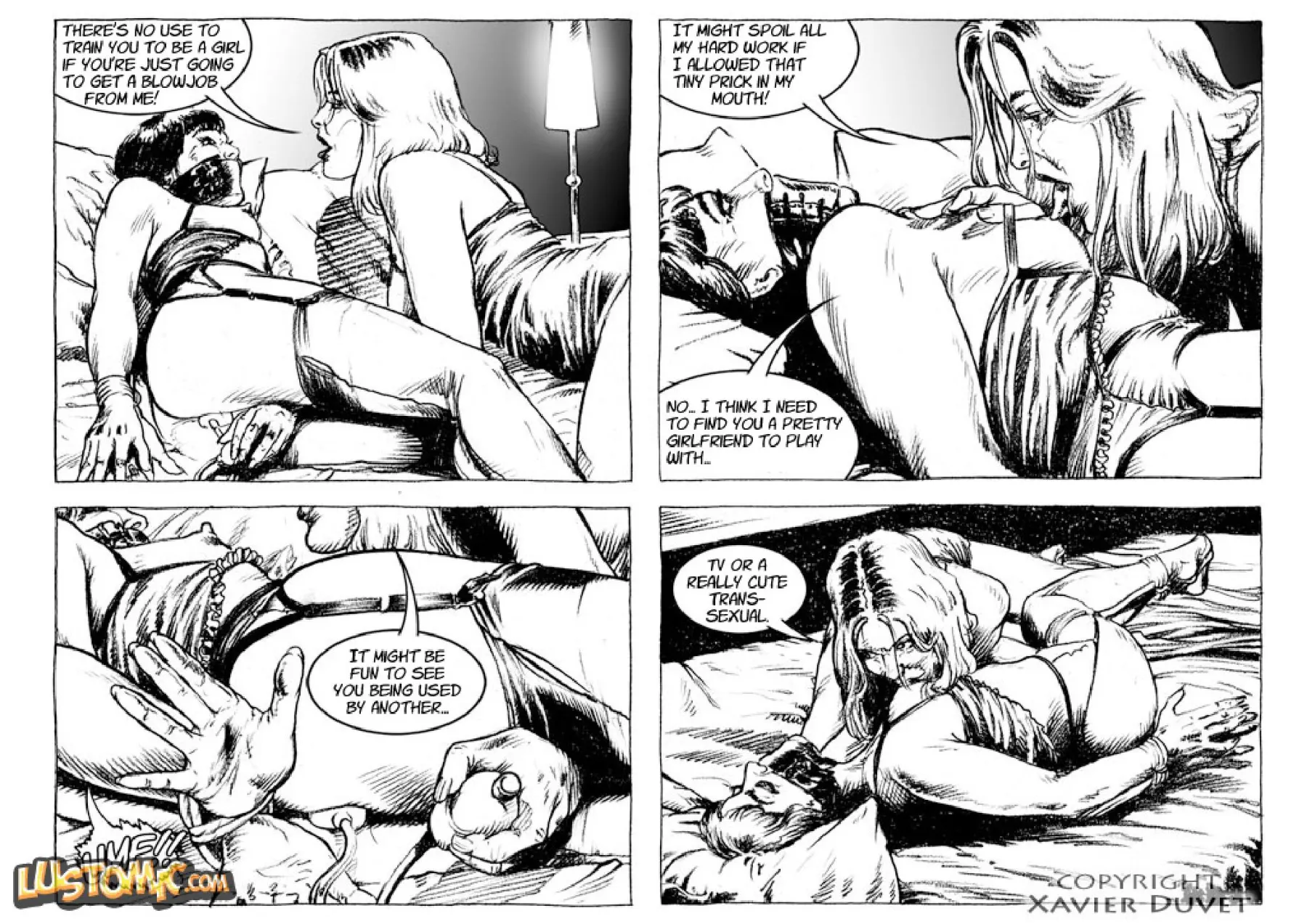 My Feminization  (Chapter 16 - Antoinette/s Bed Time) — page 8