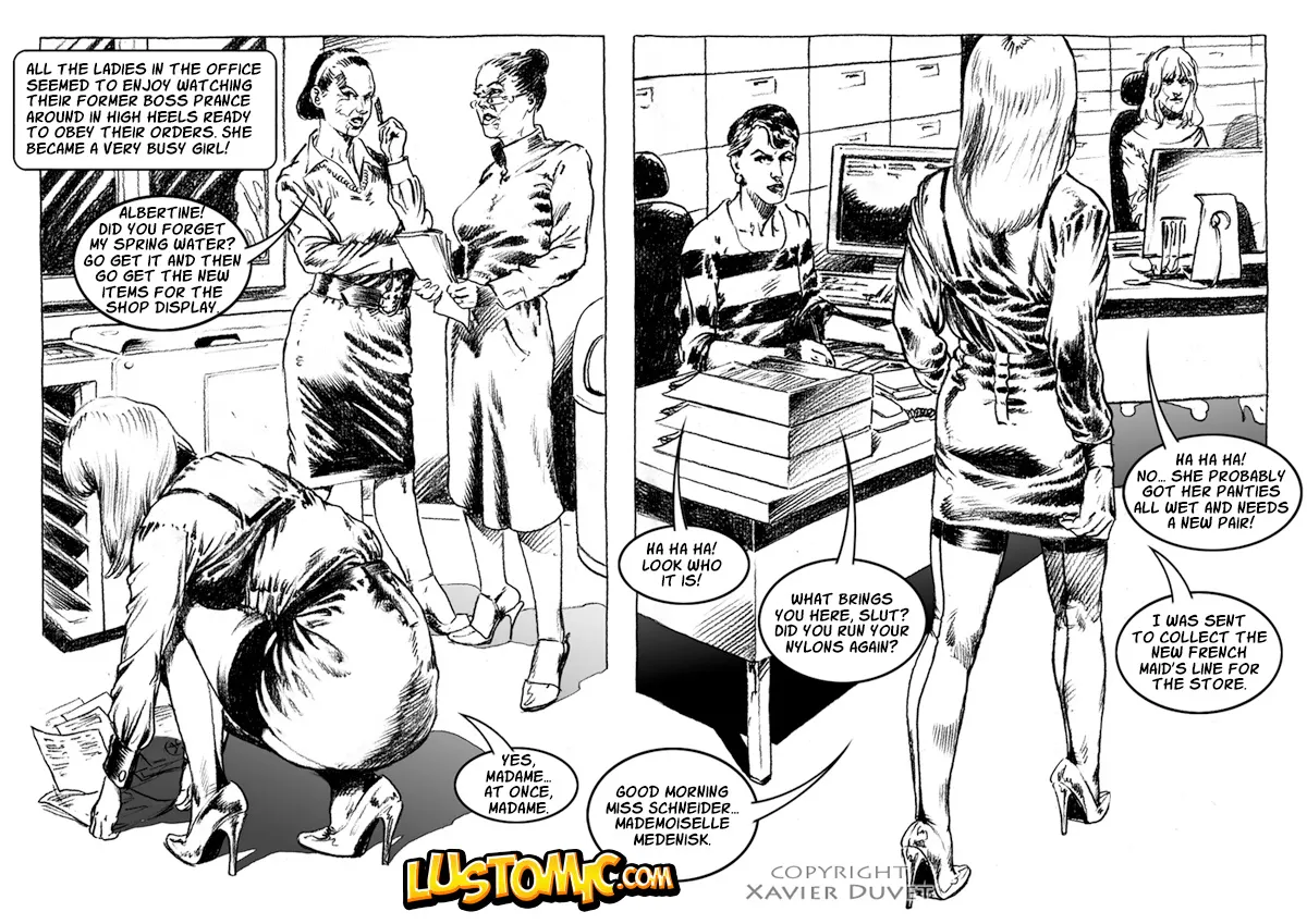 My Feminization  (Chapter 18 - Albertine/s First Day) — page 11