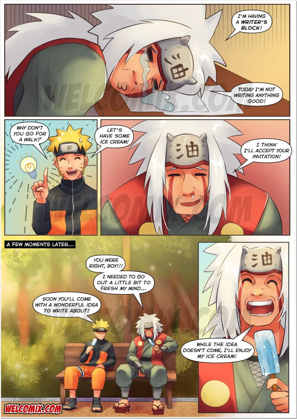 Narutoon  (Chapter 2 - The Erotic Book Writer) — page 3