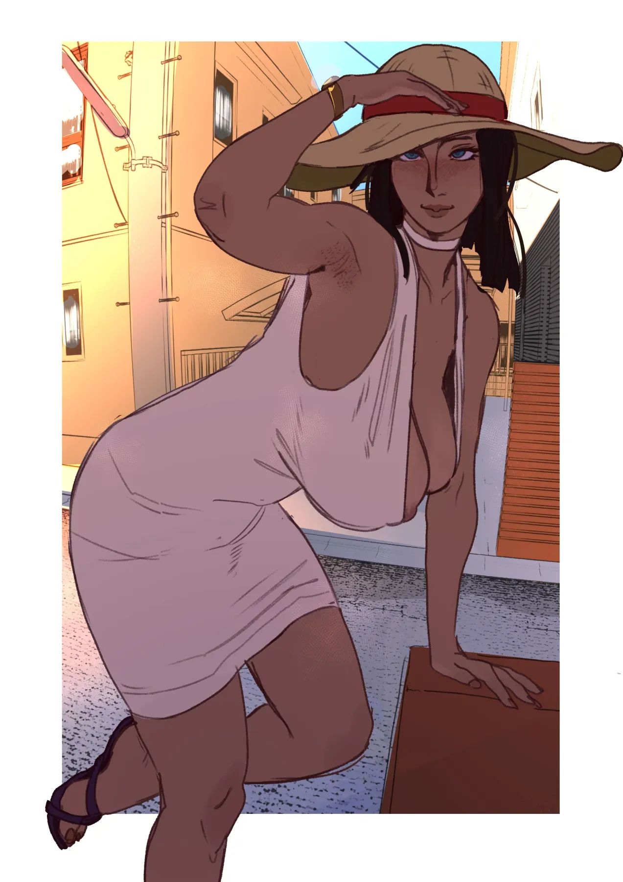 Nico Robin Comic One Piece AU  (Chapter 01) — page 1