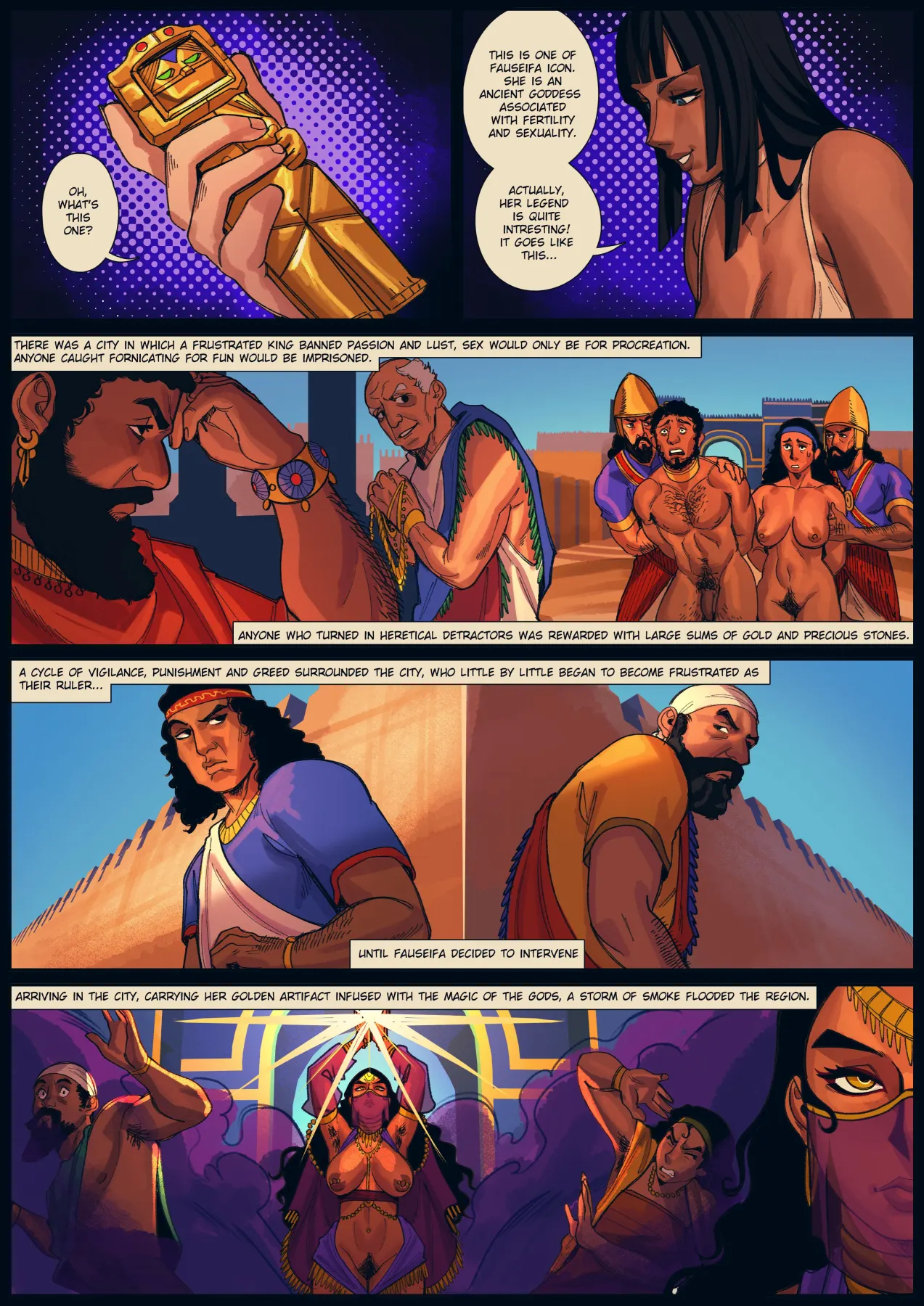 Nico Robin Comic One Piece AU  (Chapter 01) — page 14