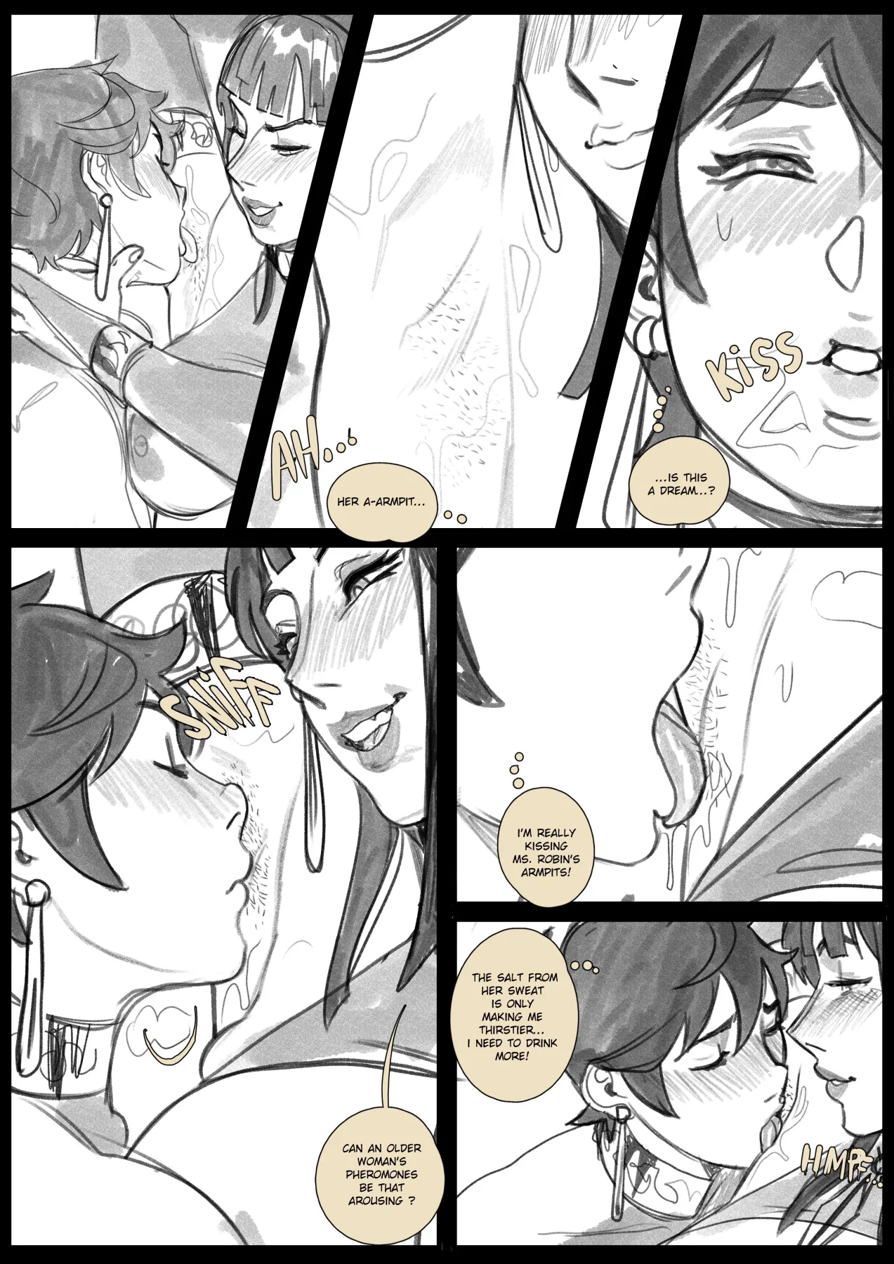 Nico Robin Comic One Piece AU  (Chapter 01) — page 30