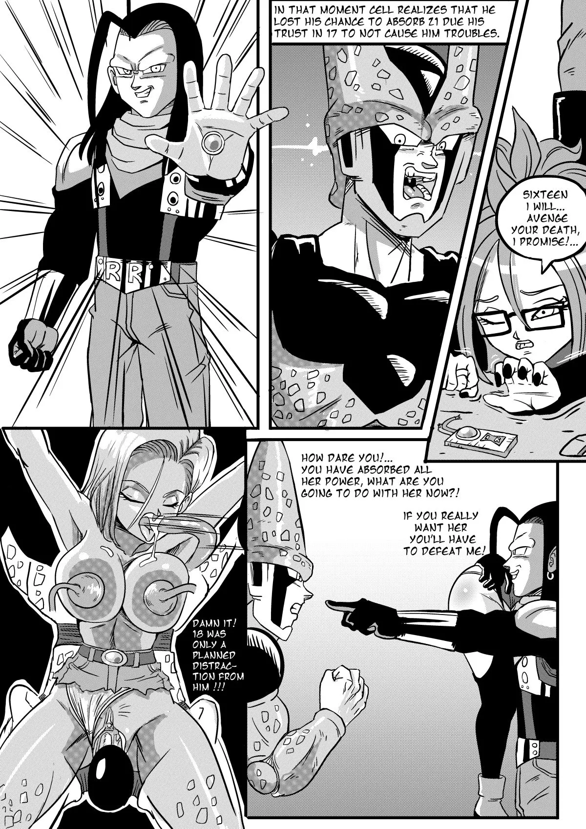 Android Fighterz Dragon Ball Z  (Chapter 01) — page 13