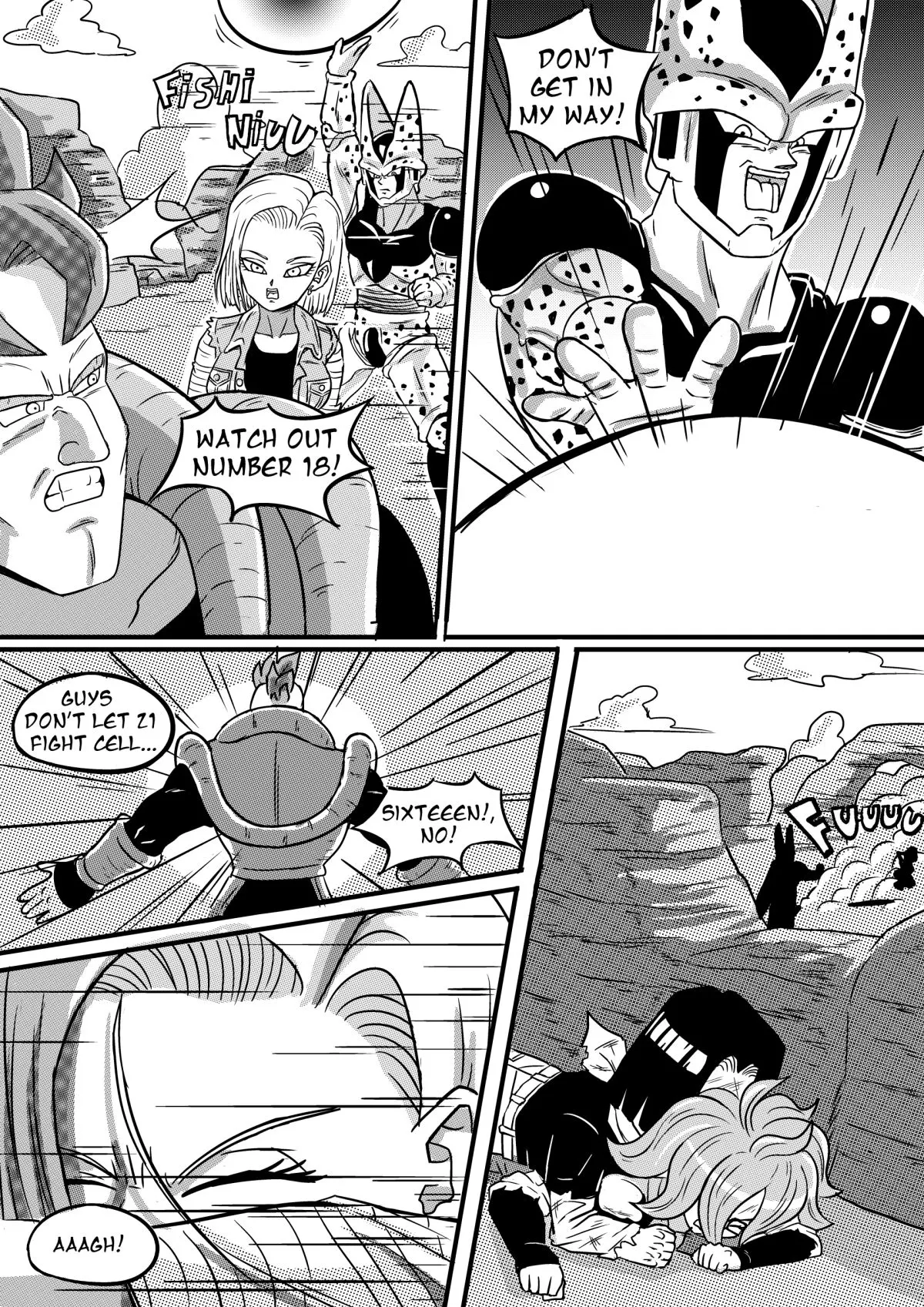 Android Fighterz Dragon Ball Z  (Chapter 01) — page 3