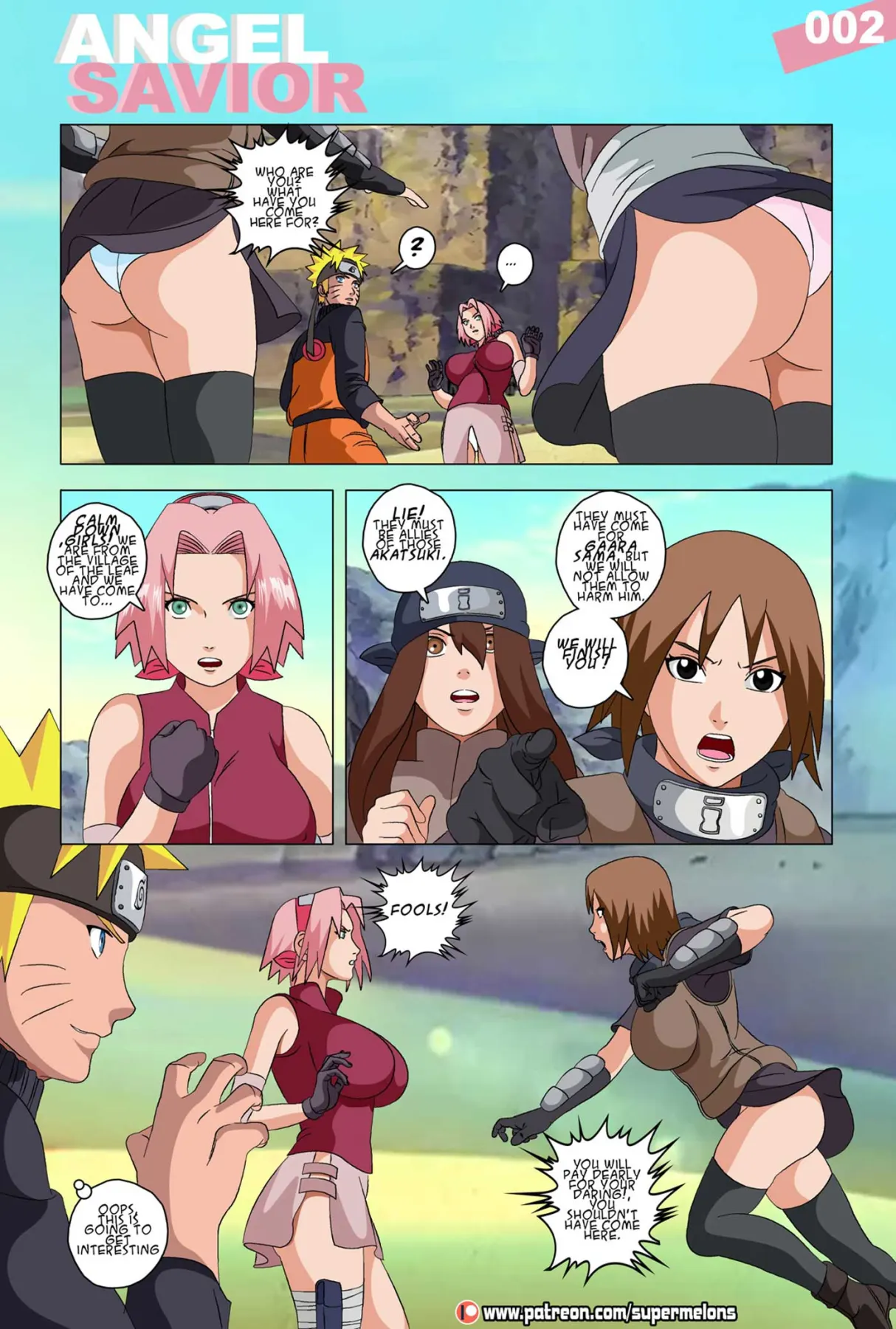 Angel Savior - Naruto  (Chapter 01) — page 4