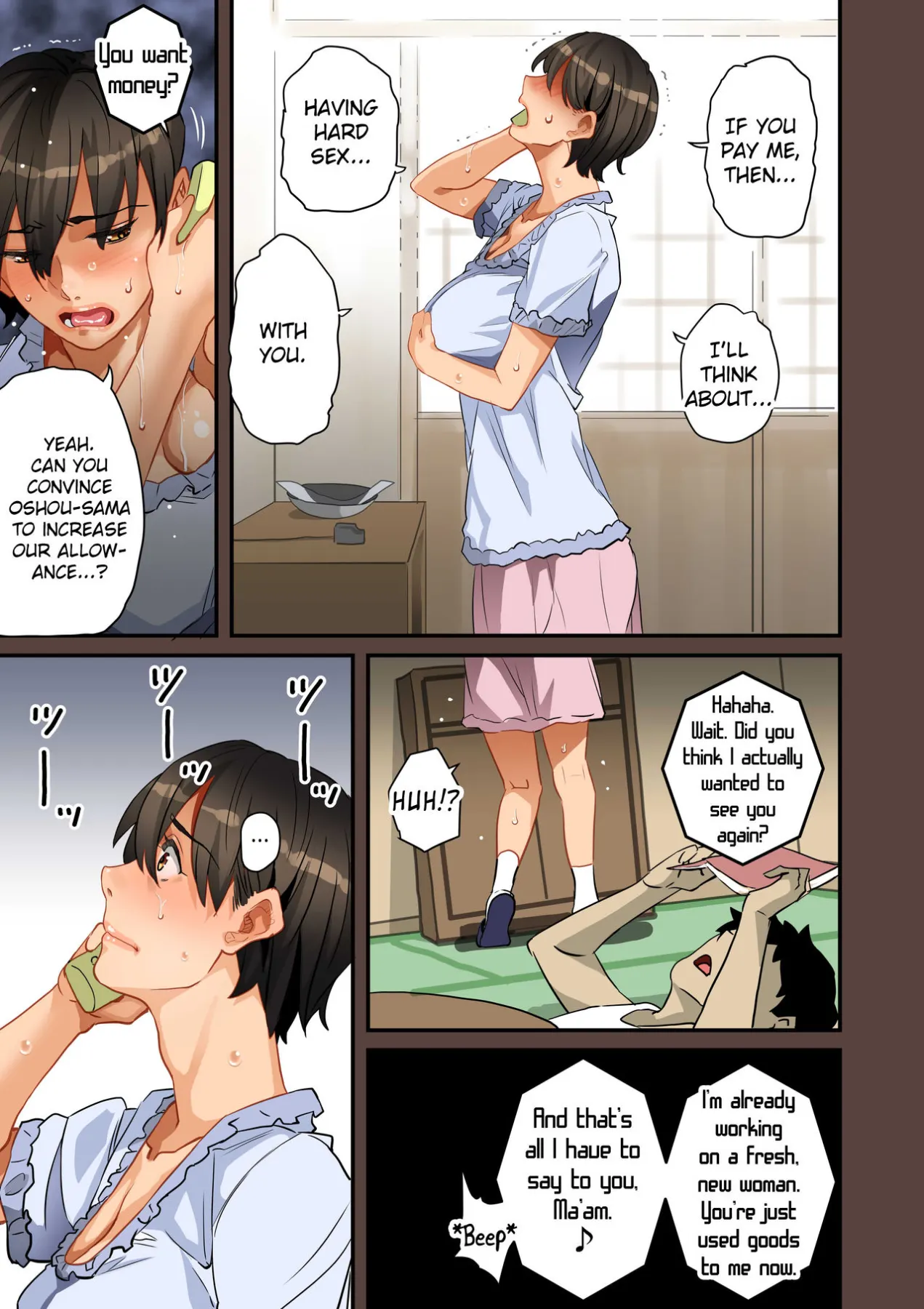 MILF Sexual Training Log  (Chapter 01) — page 158