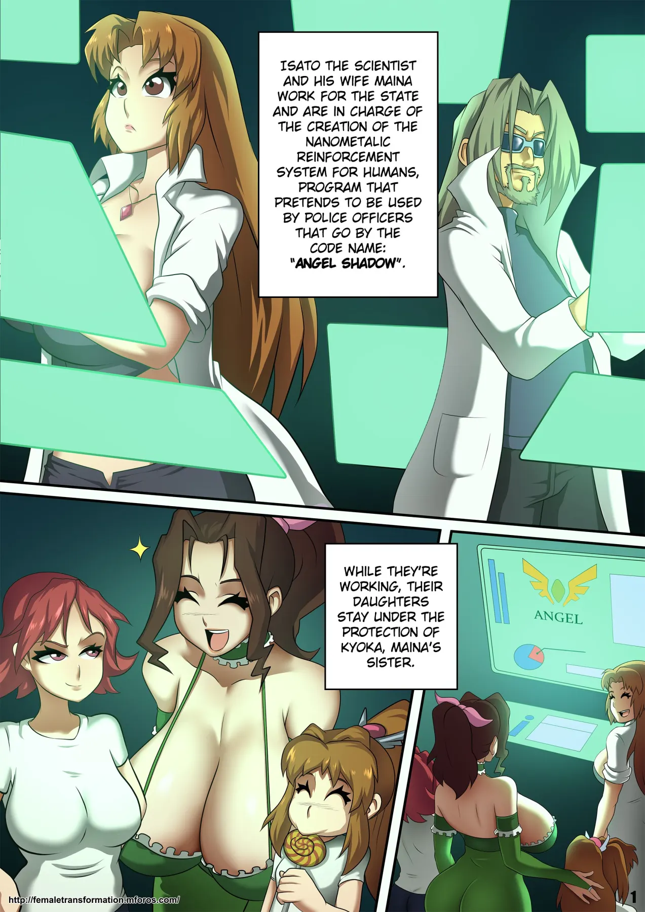 Dark Mother  (Chapter 0 - Origins 1) — page 3