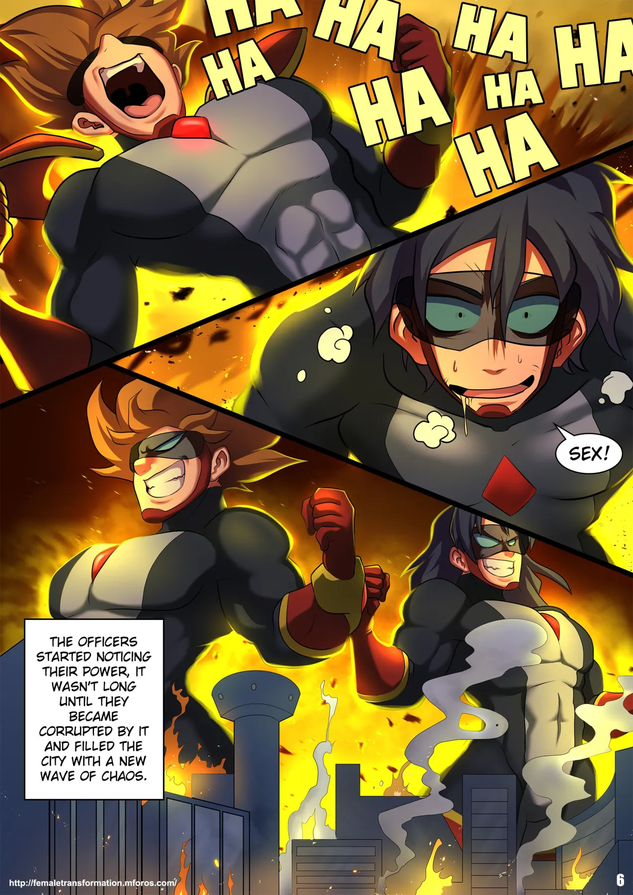 Dark Mother  (Chapter 0 - Origins 1) — page 8