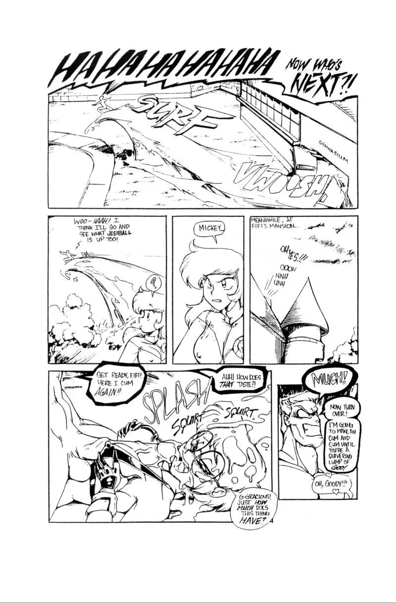 Definitely Not Ninja Highschool DLX  (Chapter 01) — page 14