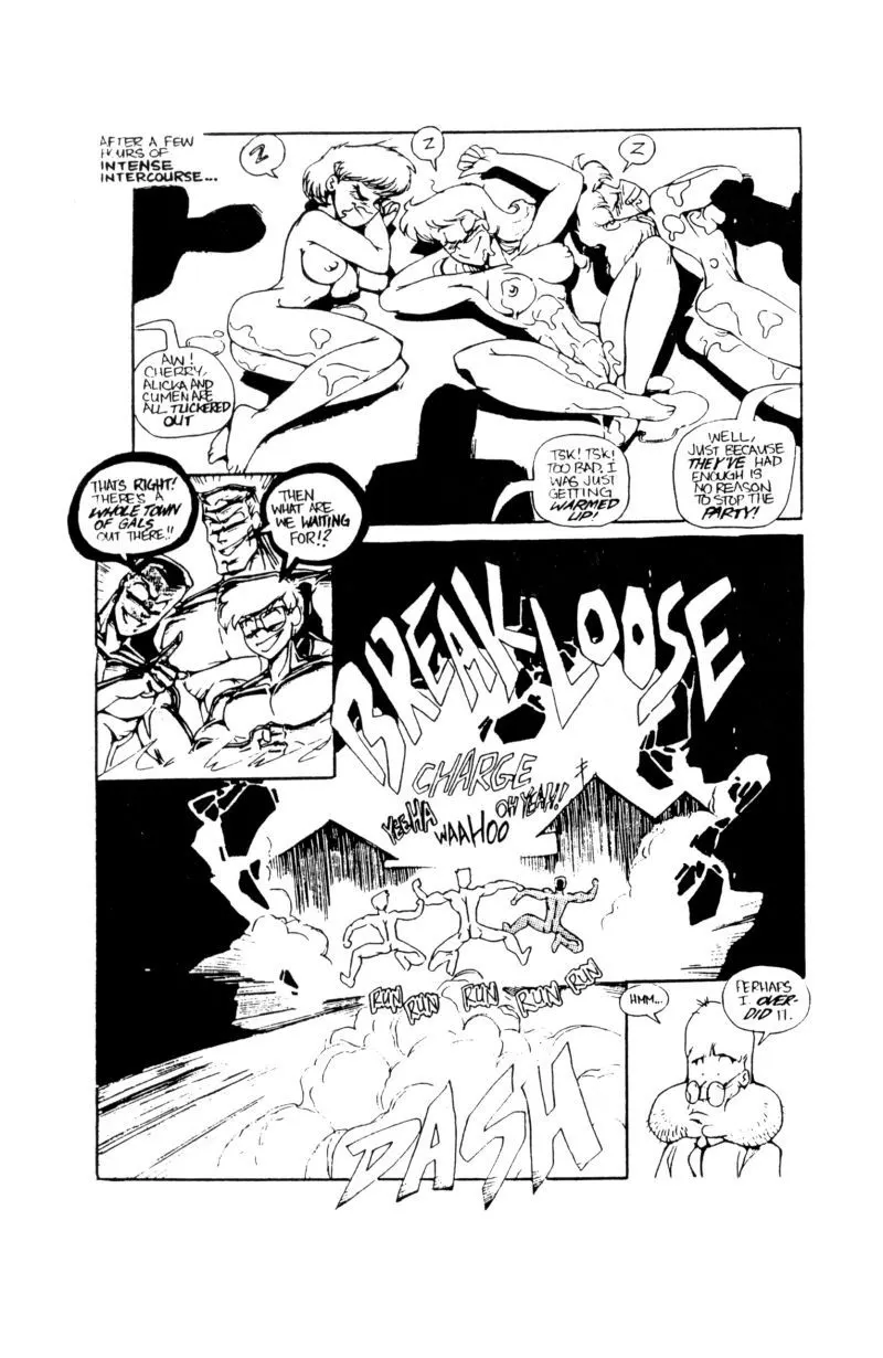 Definitely Not Ninja Highschool DLX  (Chapter 01) — page 9