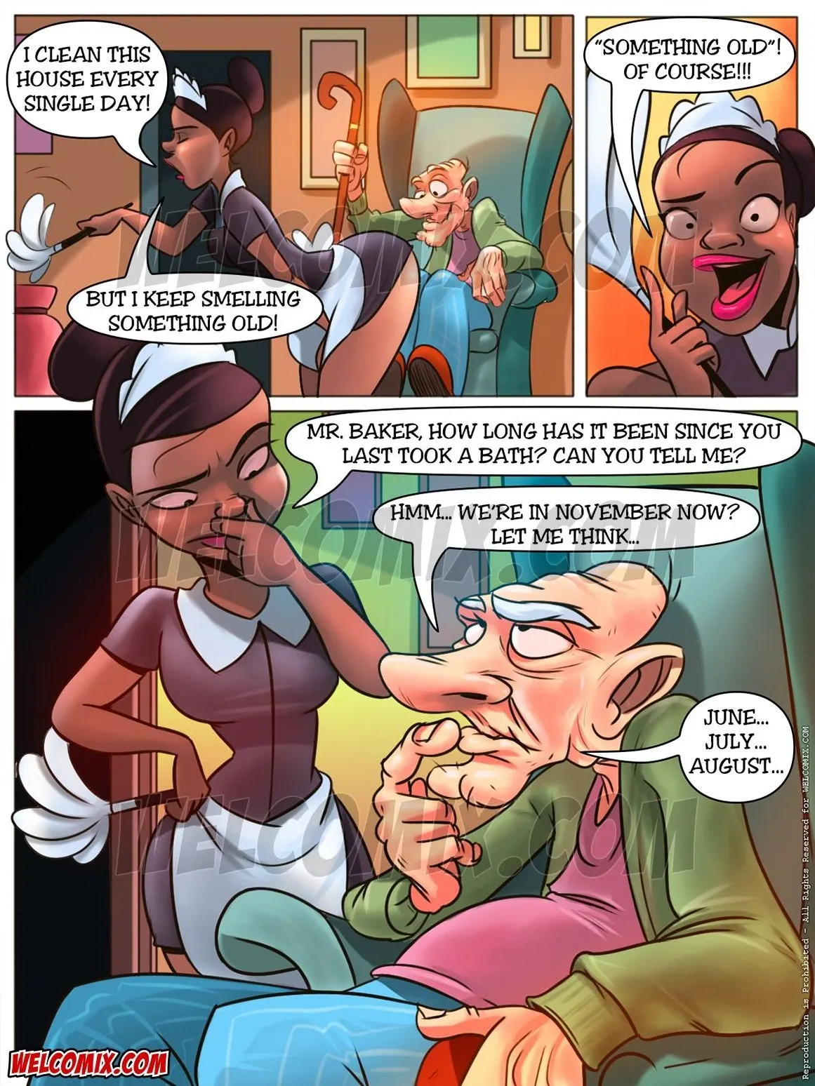 Naughty Fam  (Chapter 07 - Giving The Old Man A Bath) — page 2