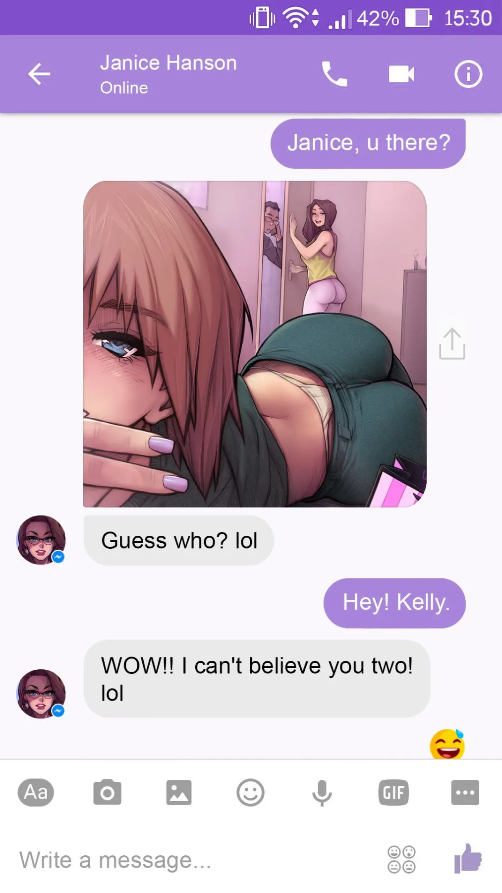 Chat With Janice  (Chapter 1) — page 18