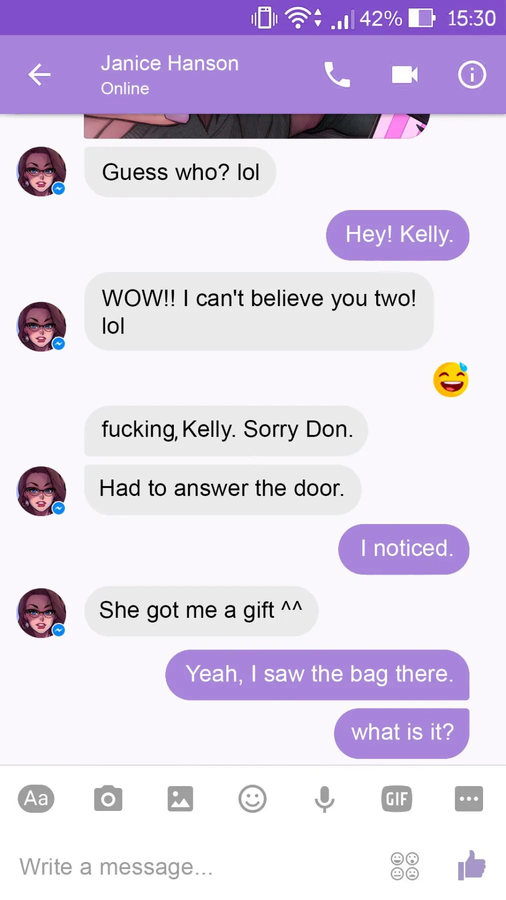 Chat With Janice  (Chapter 1) — page 20