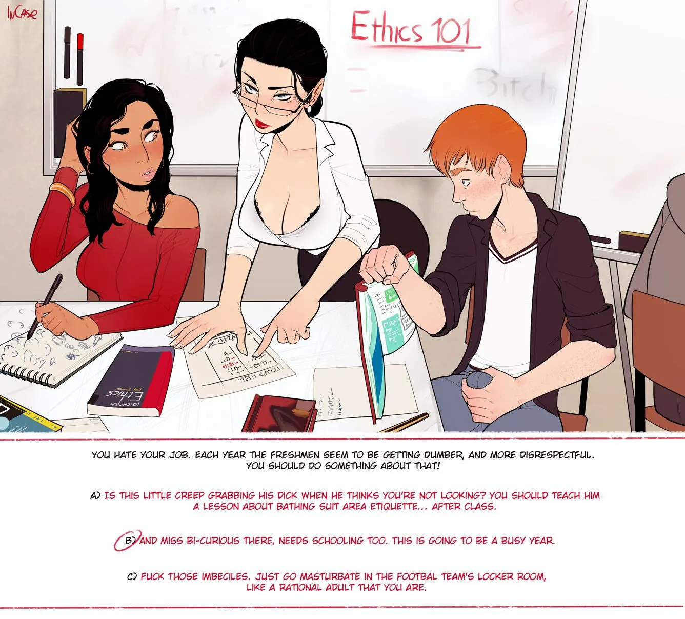 Ethics 101 â CYOA  (Chapter 01) — page 1