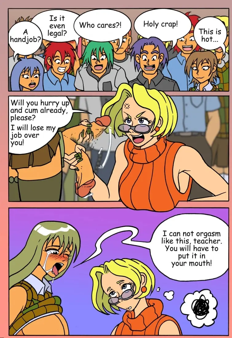 Futa Highschool -  (Chapter 01) — page 9