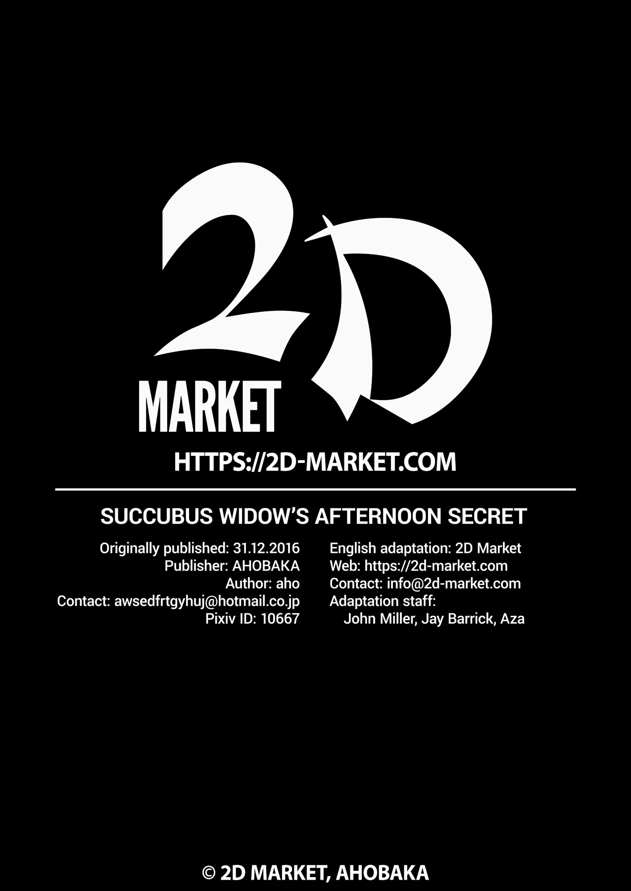 Succubus Widow/s Afternoon Secret  (Chapter 01) — page 27