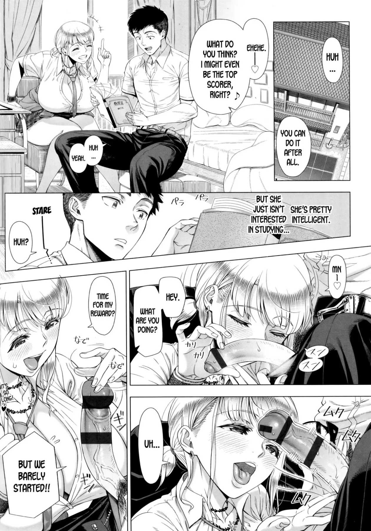High School  (Chapter 2 - Girl/s Mommy/s Exam Preparation) — page 3