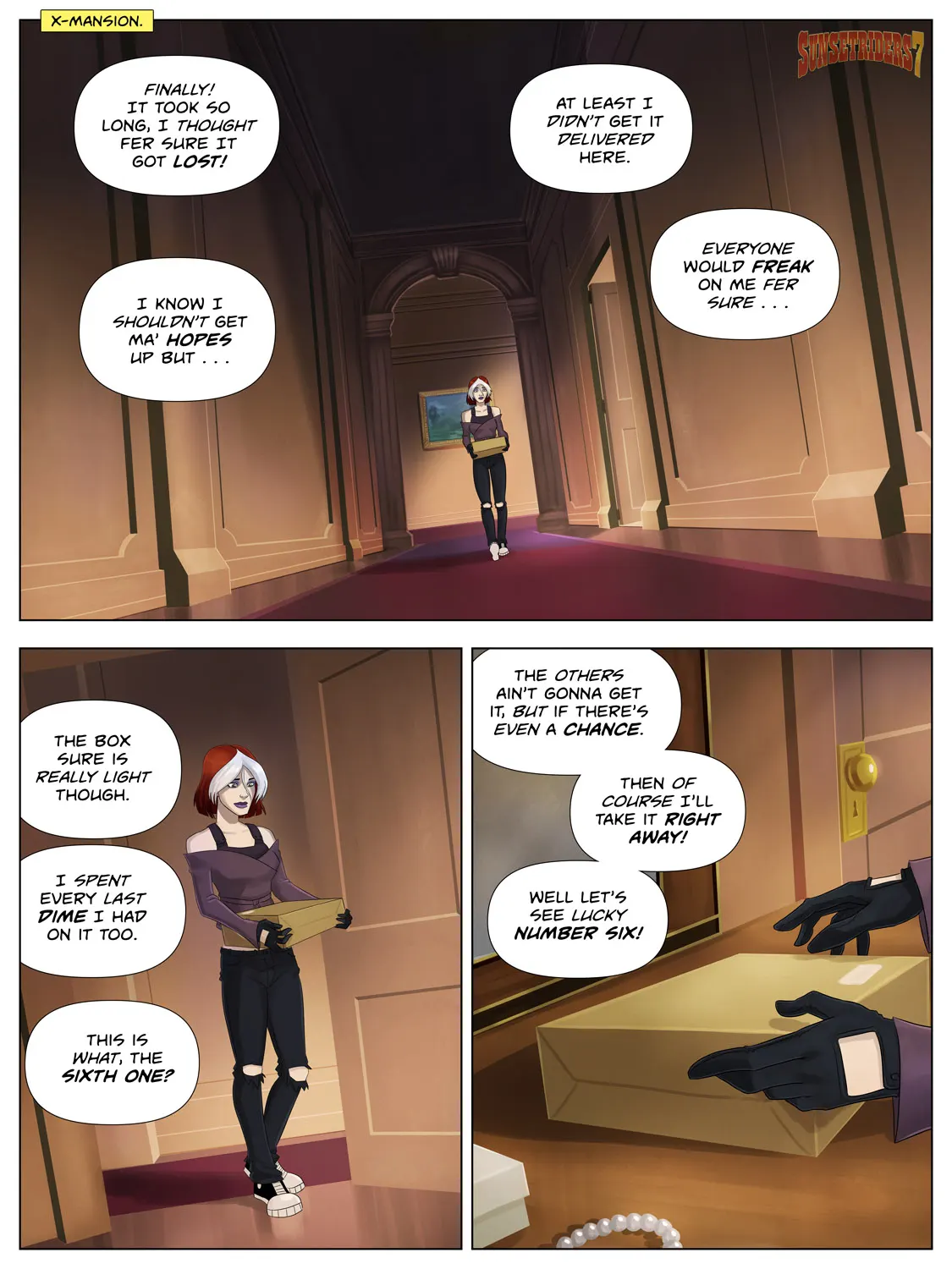 Rogue Lust - Powerslave X-Men - Evolution  (Chapter 01) — page 2