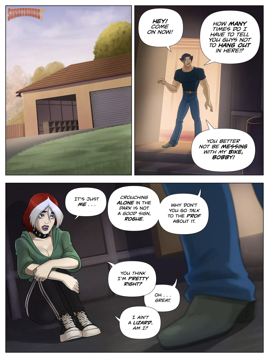 Rogue Lust - Powerslave X-Men - Evolution  (Chapter 01) — page 12