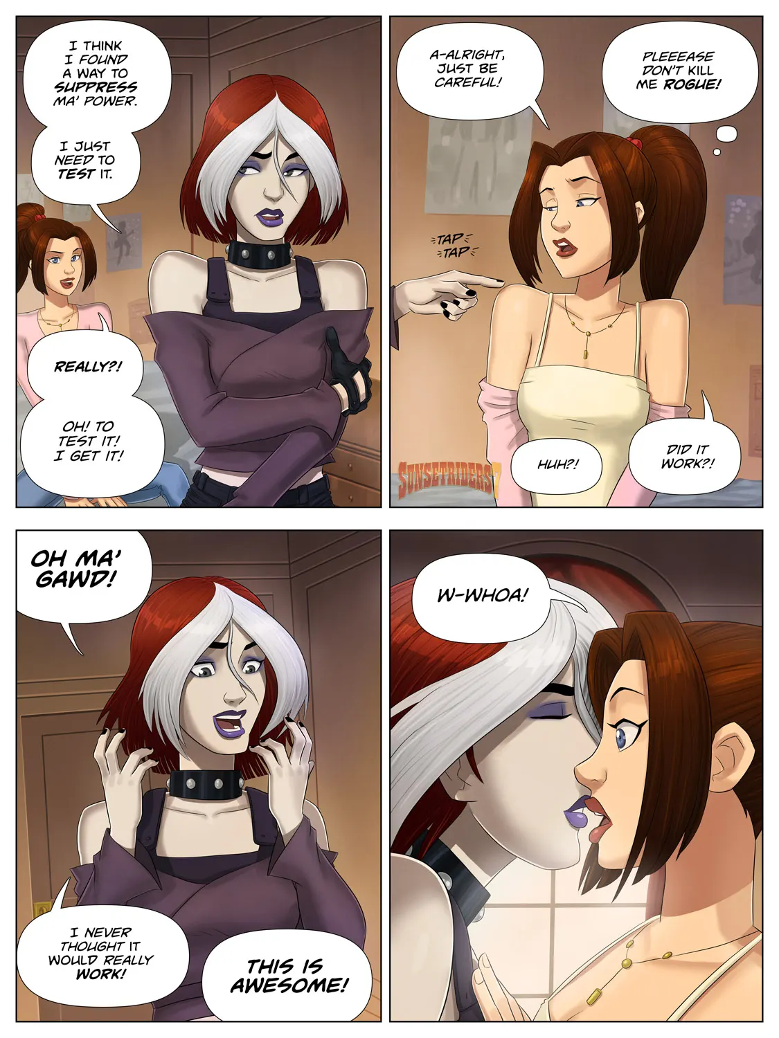 Rogue Lust - Powerslave X-Men - Evolution  (Chapter 01) — page 4