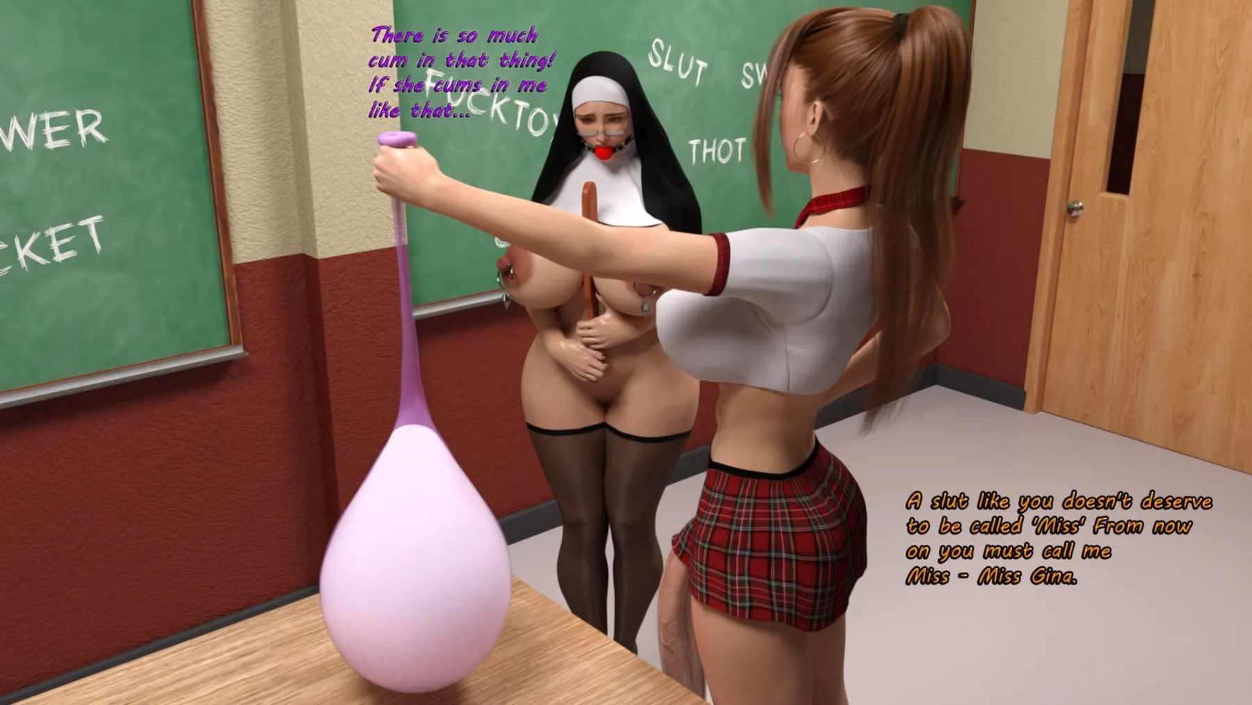 Nun And Schoolgirl  (Chapter 1) — page 6