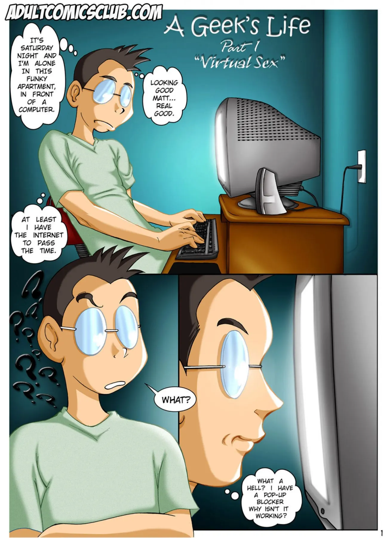 A Geek's Life (Chapter 1) — page 1