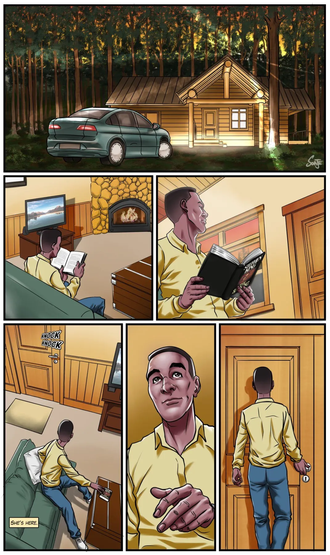 Cabin Fever - Janice  (Chapter 01) — page 2