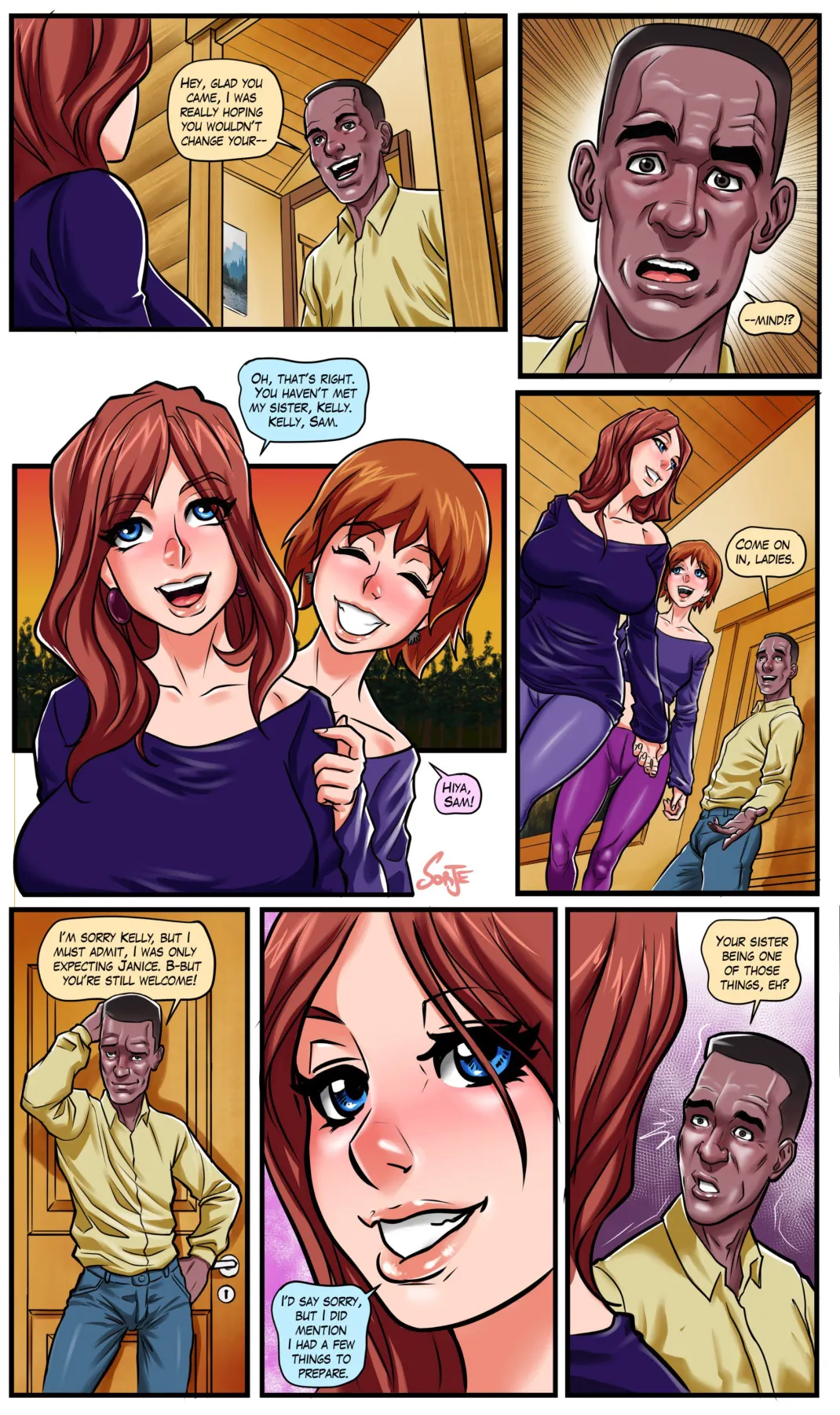 Cabin Fever - Janice  (Chapter 01) — page 3