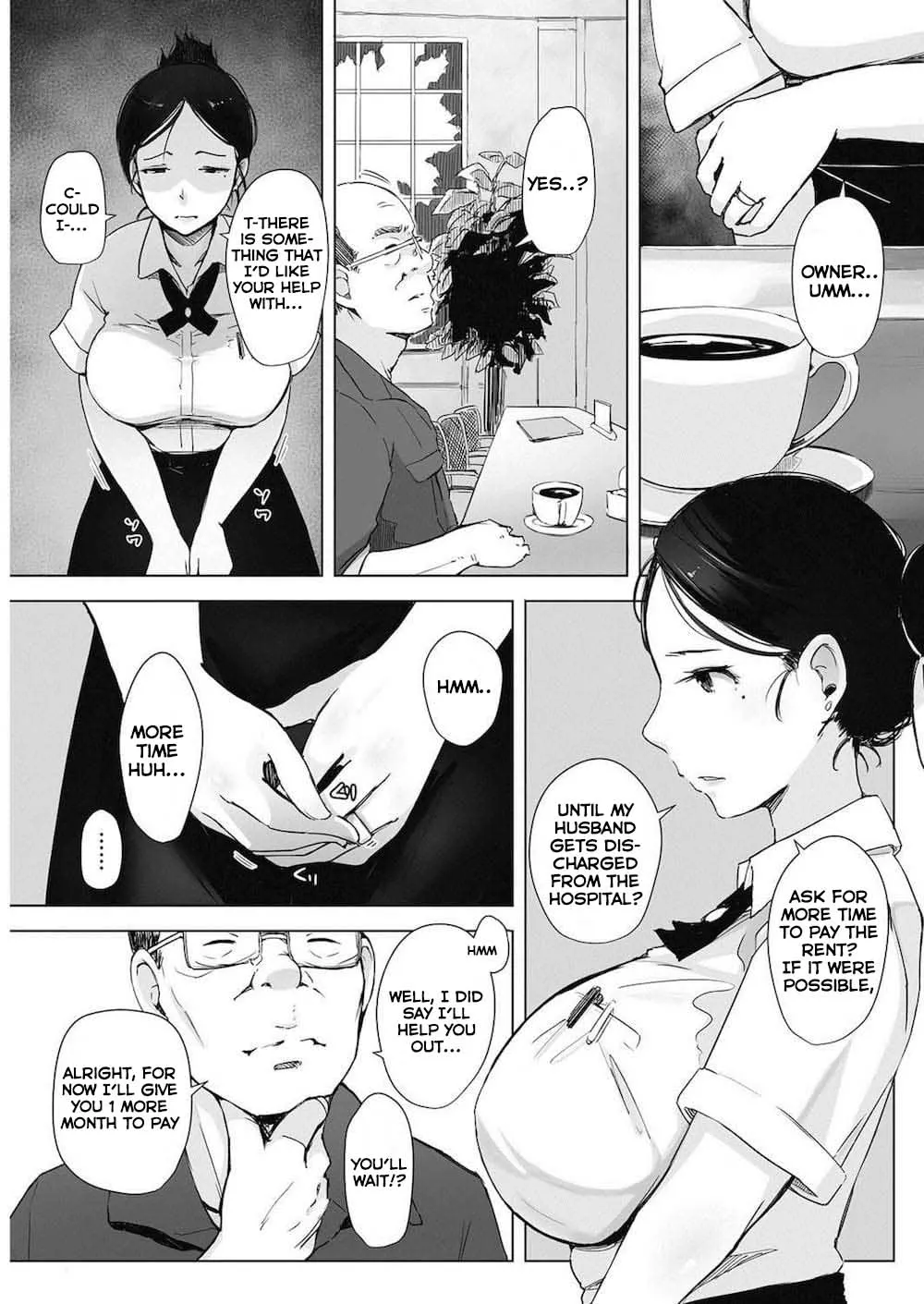 Hitozuma NTR Kissa  (Chapter 01) — page 3