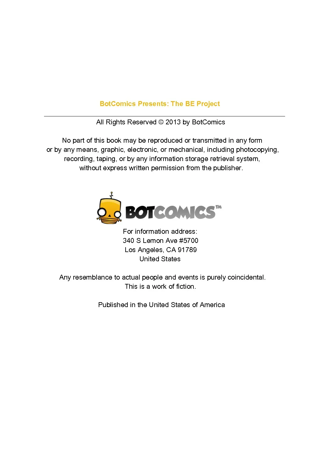 The BE Project  (Chapter 01) — page 2