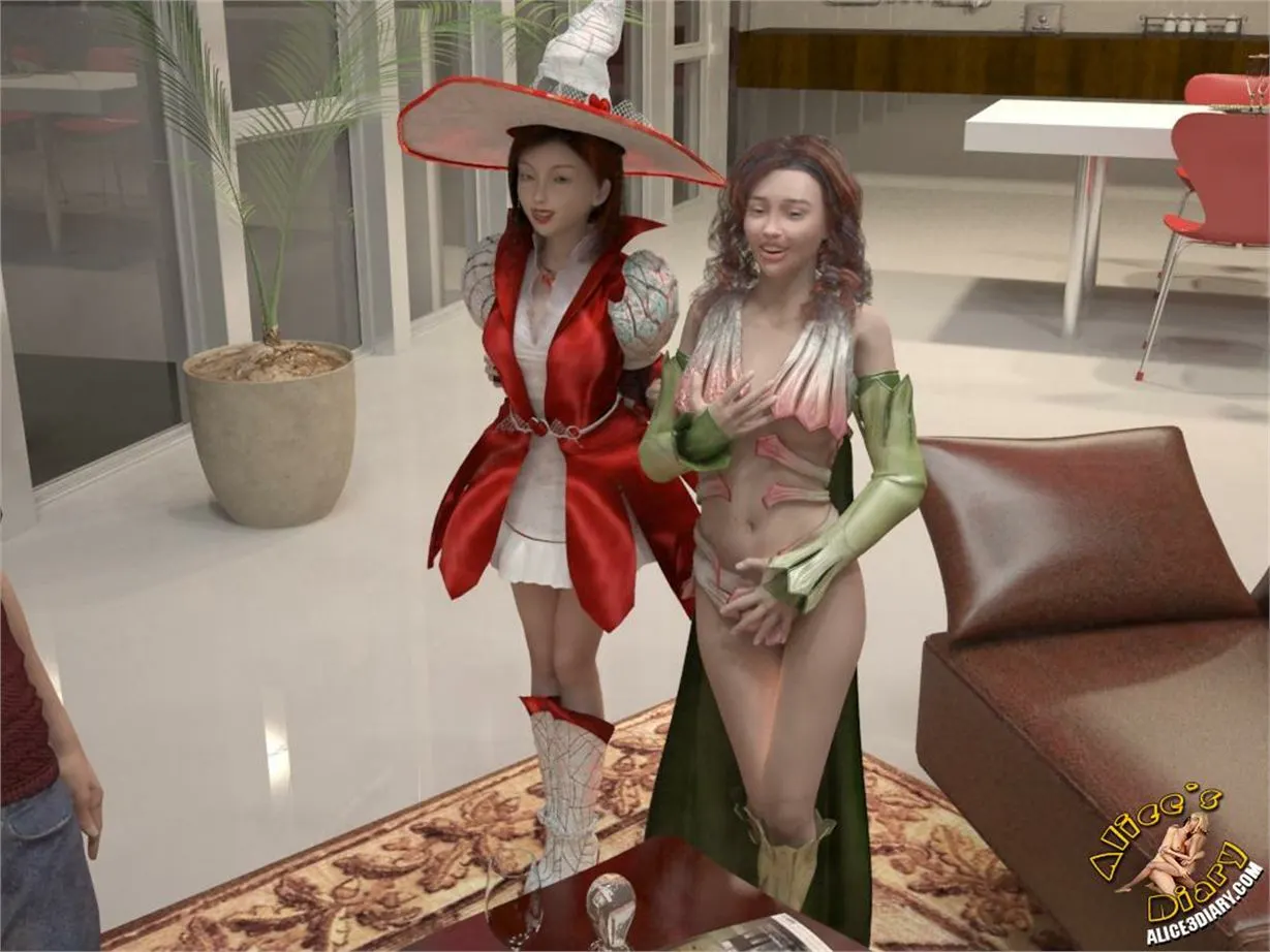 Alice/s Diary  (Chapter 69 - Two Slutty Witches And One Lucky Guy) — page 6