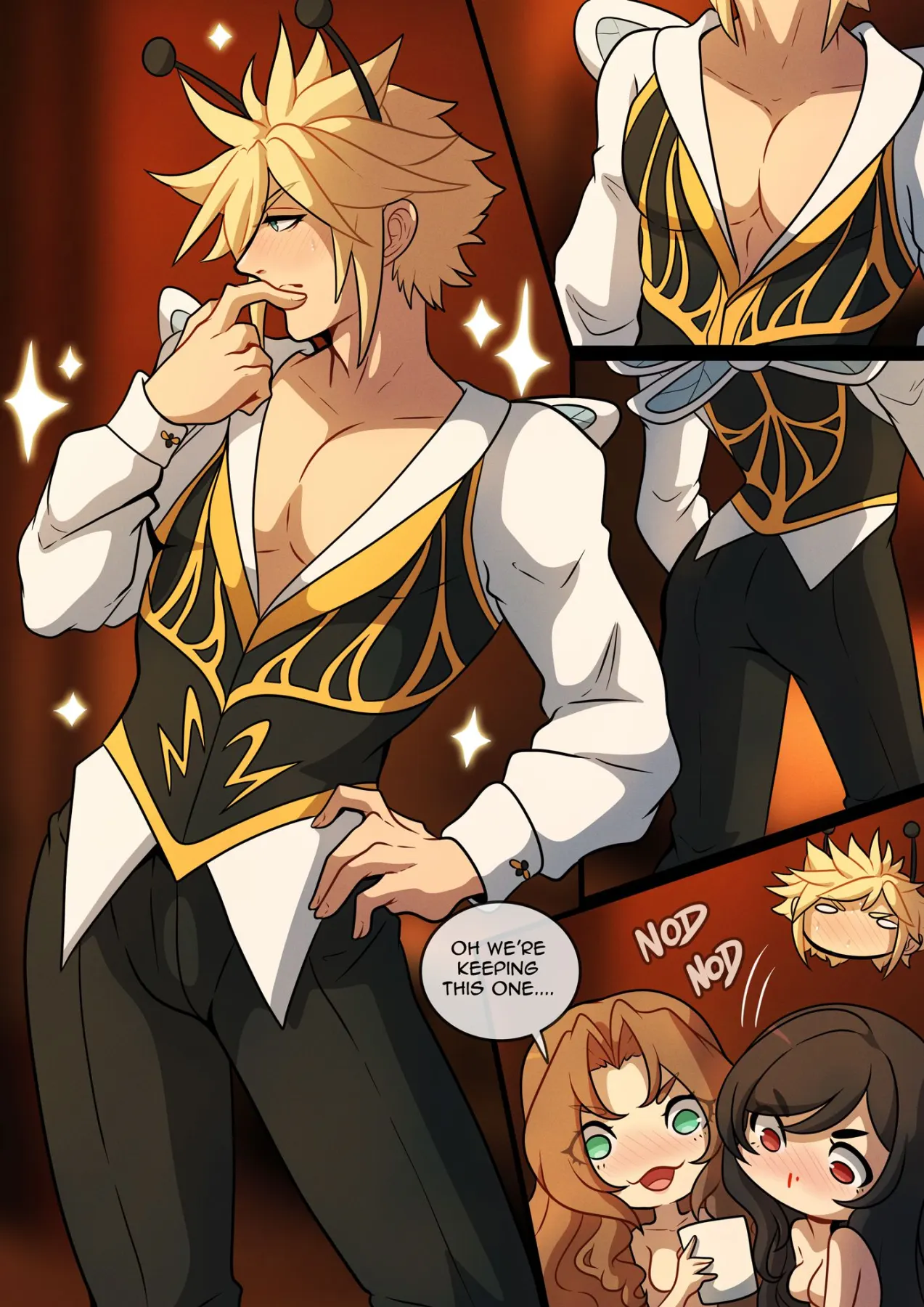 Fool/s ParadiseFinal Fantasy VII  (Chapter 02) — page 28
