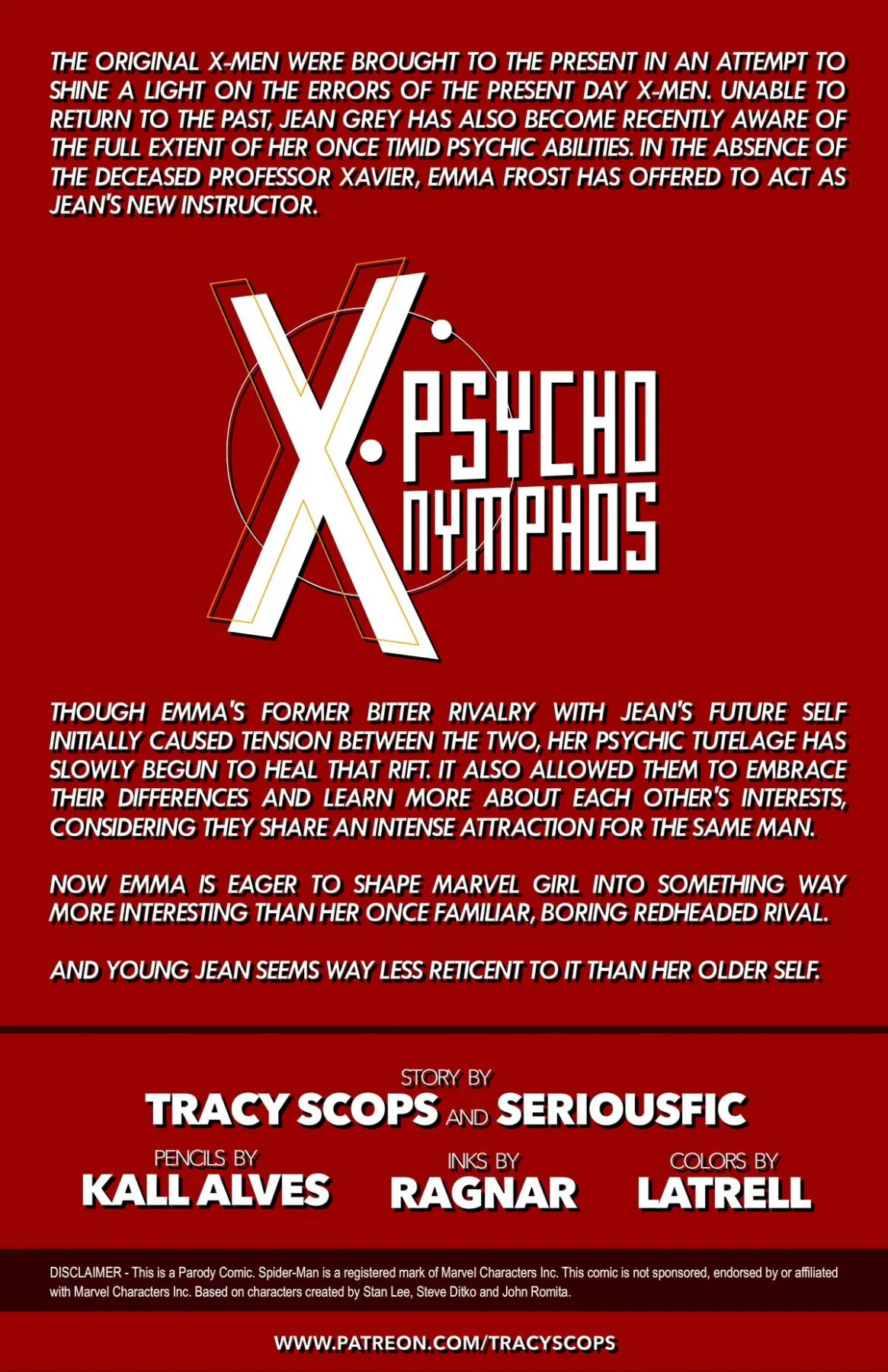 Psycho Nymphos X-Men , Spider-Man  (Chapter 01) — page 2