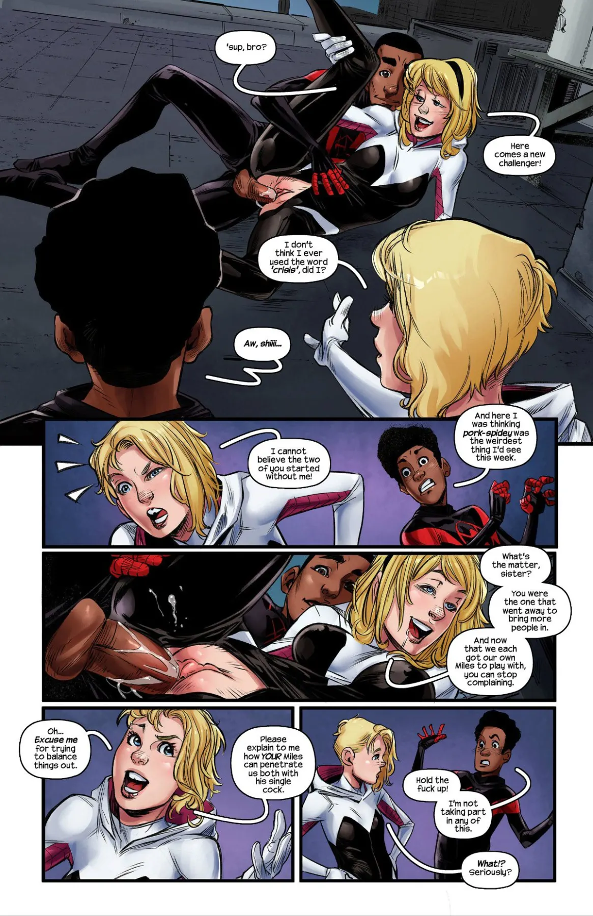 Weaving Fluids Spider-Man  (Chapter 03) — page 4