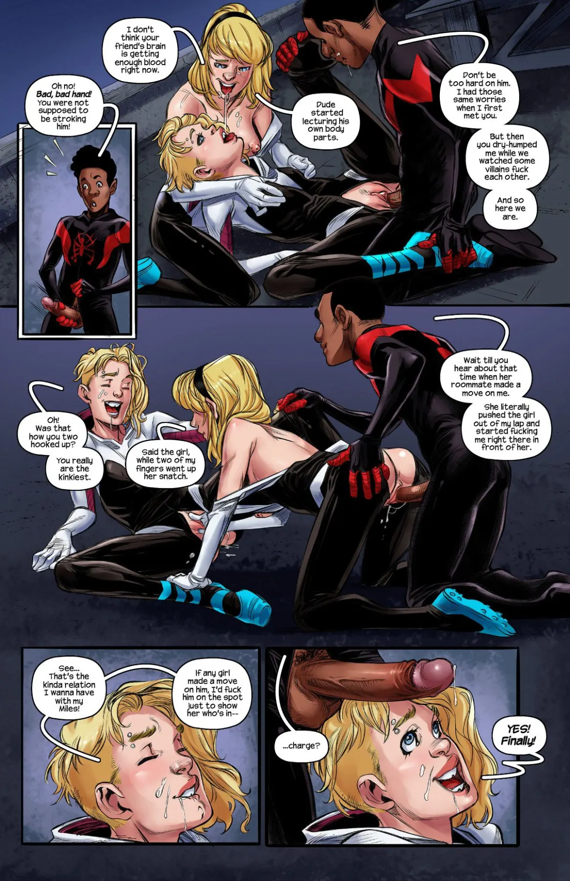 Weaving Fluids Spider-Man  (Chapter 03) — page 7