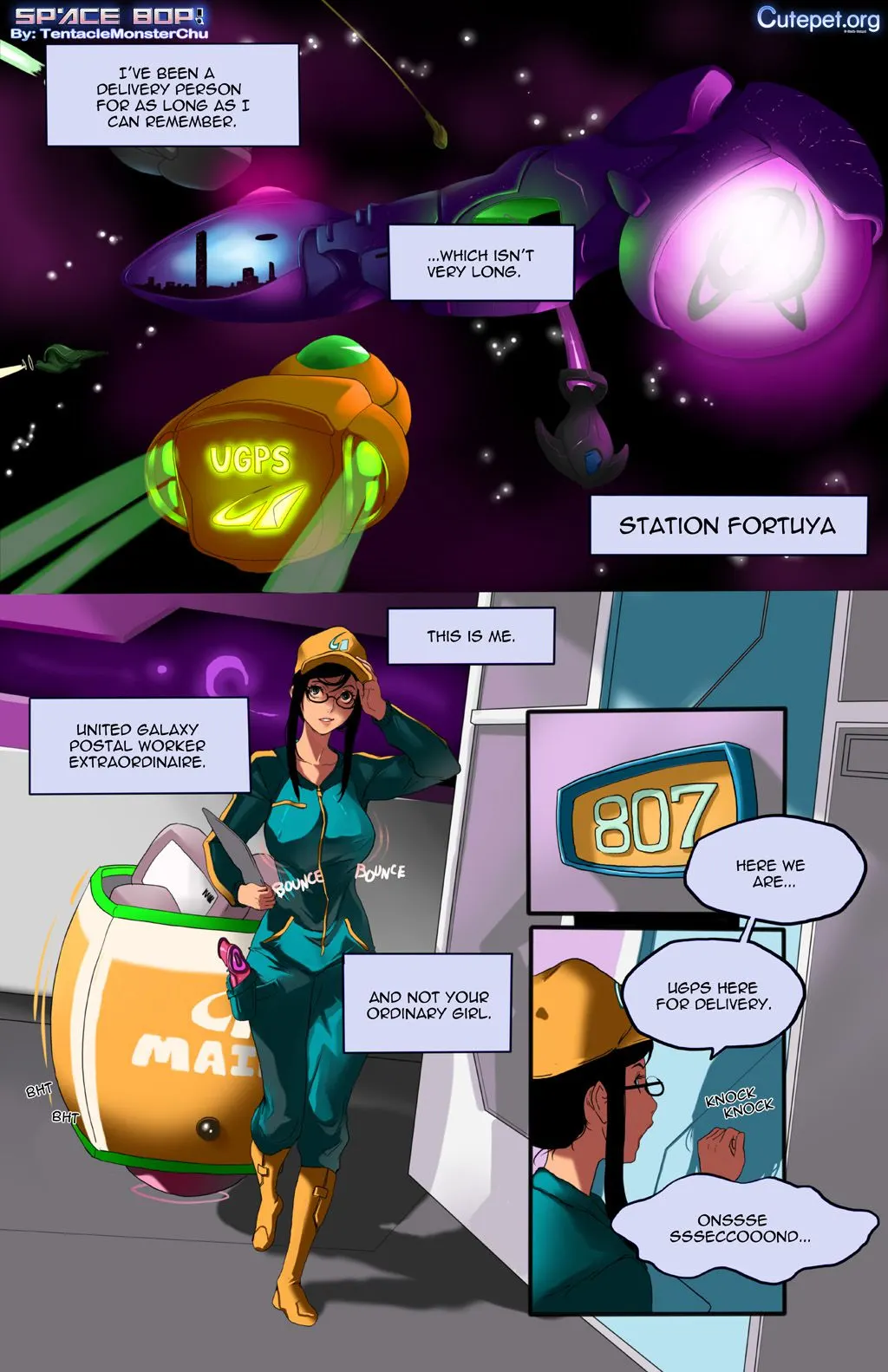 Time Stop! And Bop  (Chapter 02 - Space Bop) — page 1