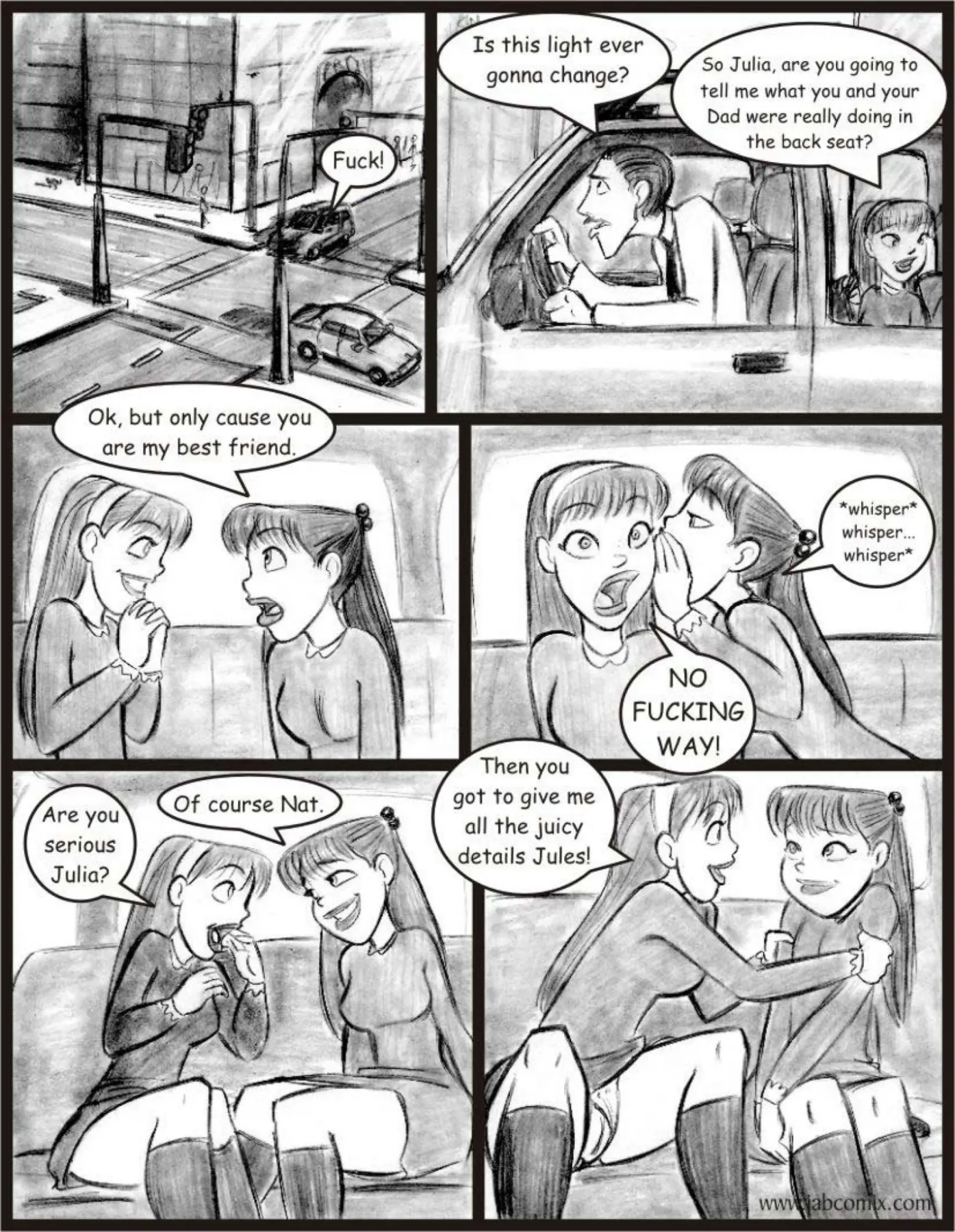 Ay Papi  (Chapter 07 - Anal In The Car) — page 19