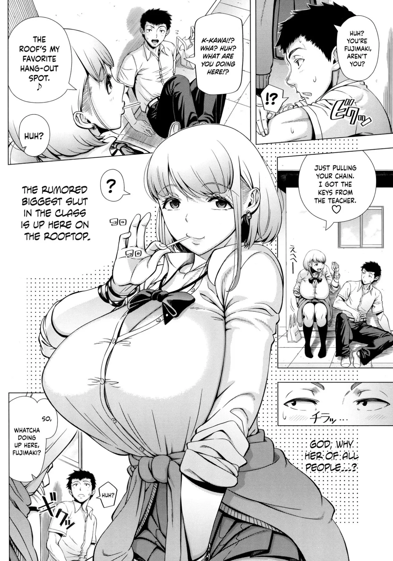 High School  (Chapter 1 -  Slut/s Love Consultation) — page 4