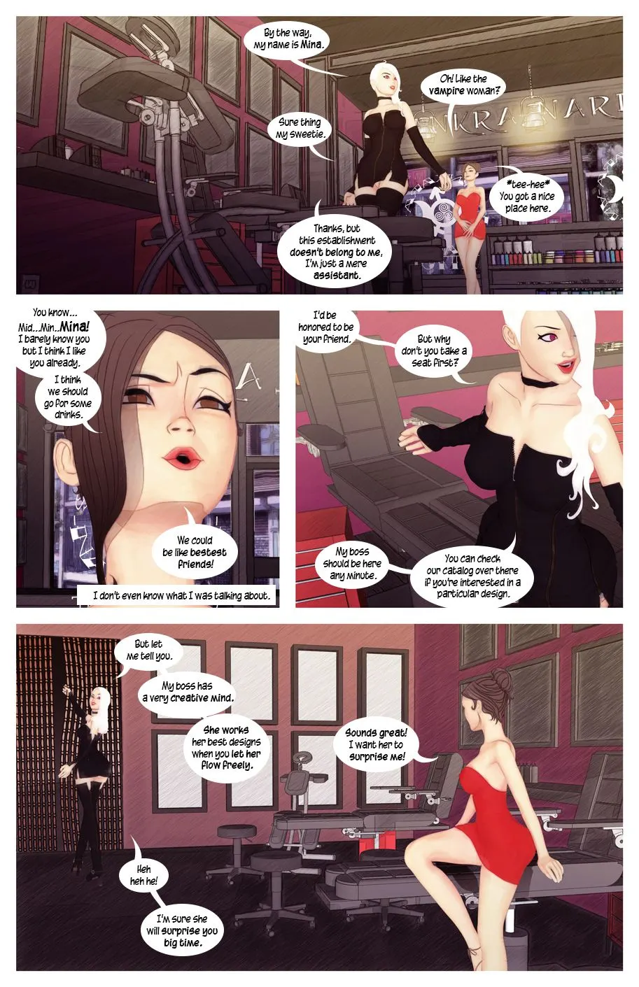Futanari Ink  (Chapter 01) — page 10