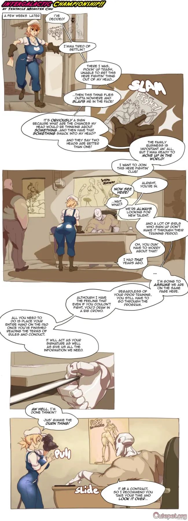 Intergalactic Championship  (Chapter 01) — page 9