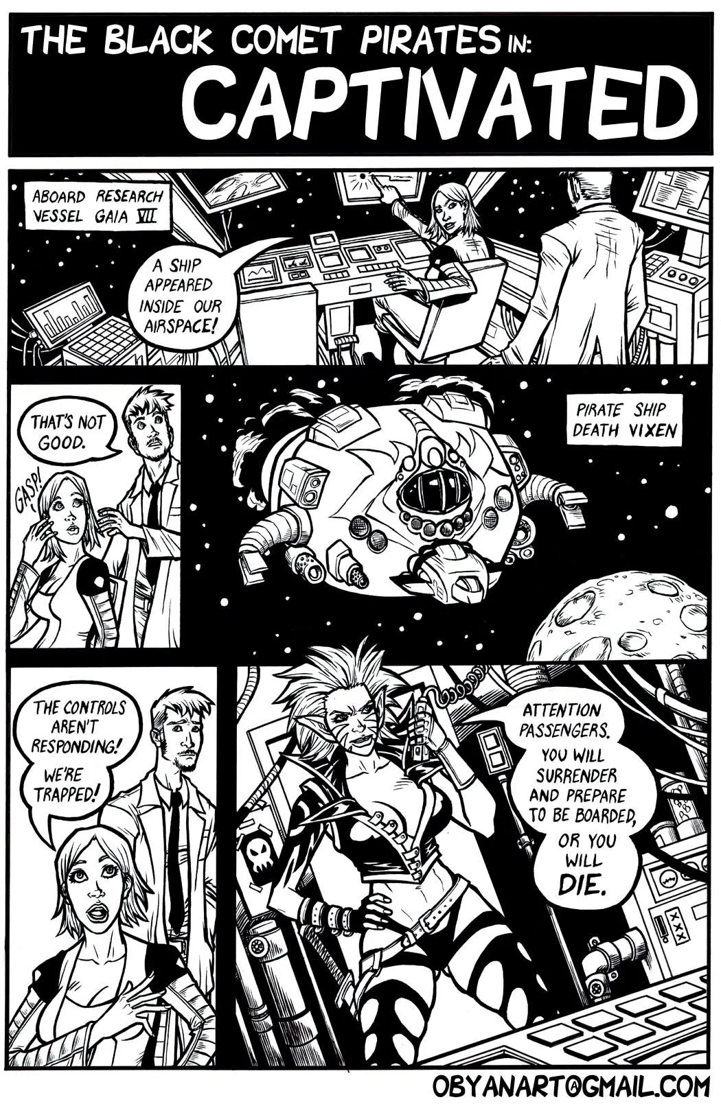 Black Comet Pirates  (Chapter 01) — page 1