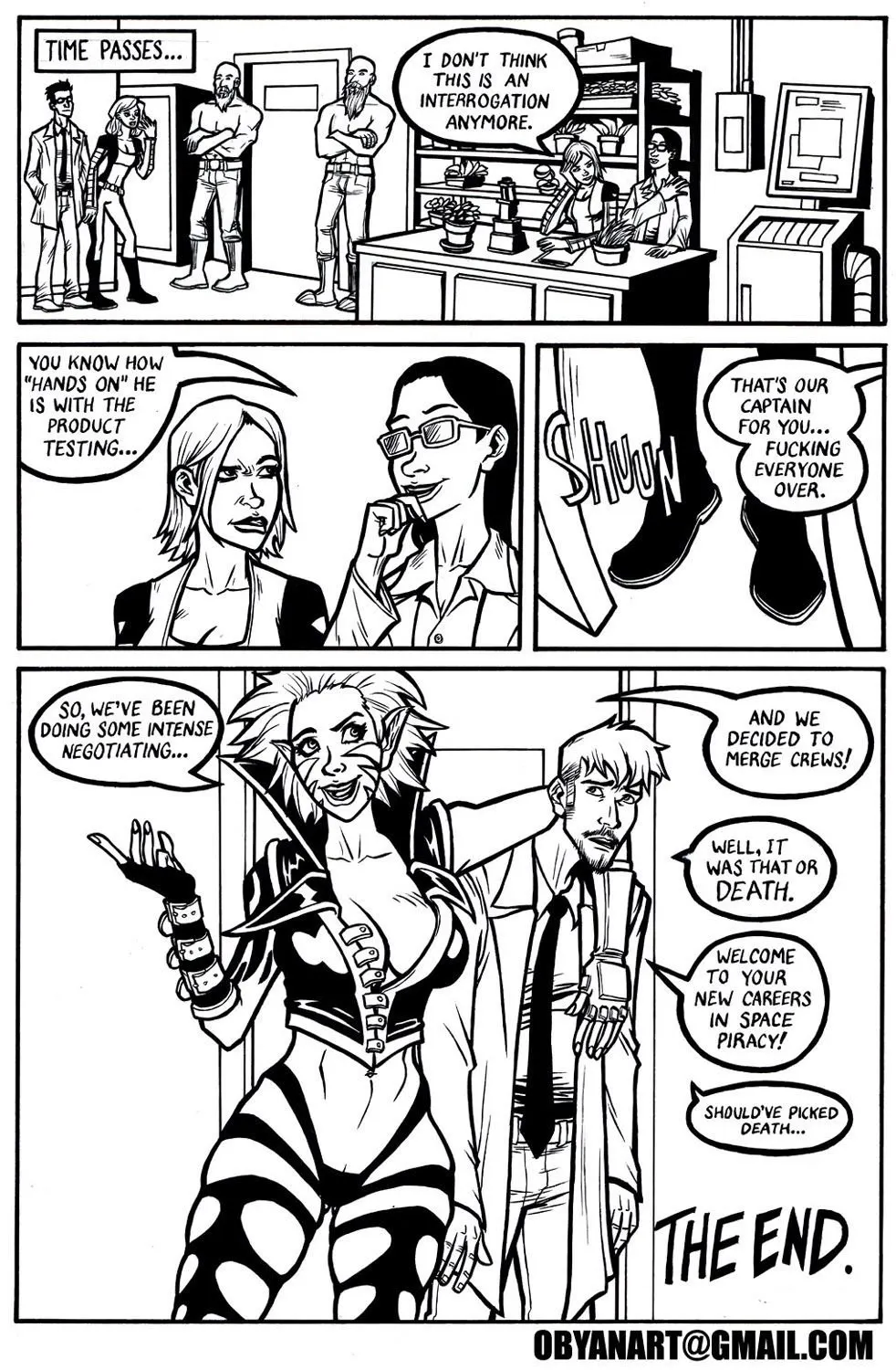 Black Comet Pirates  (Chapter 01) — page 12