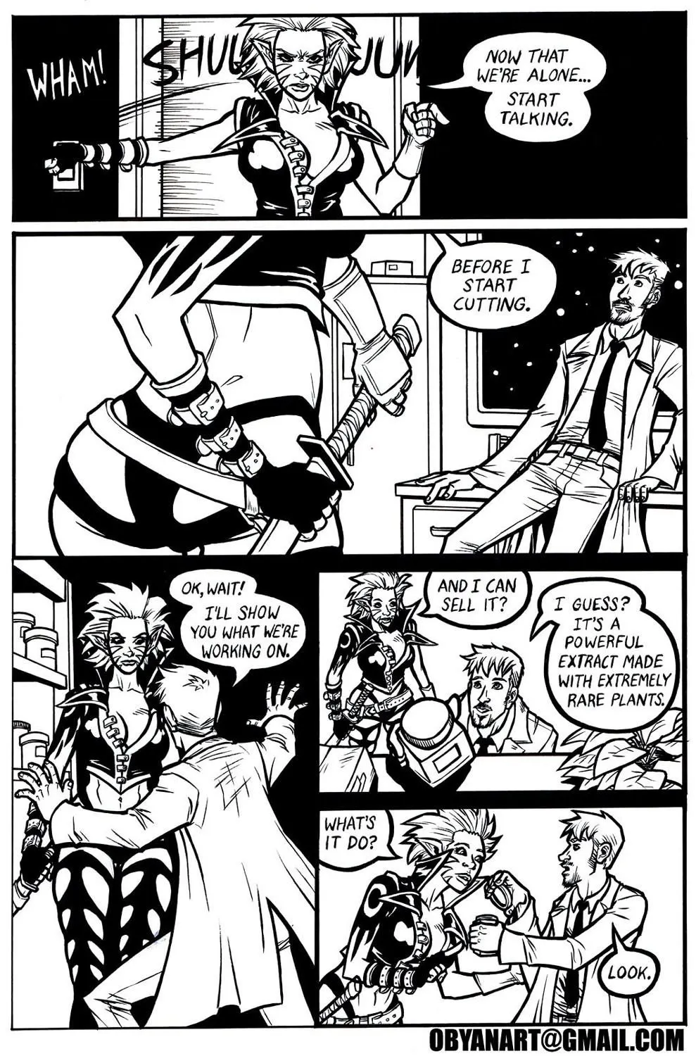 Black Comet Pirates  (Chapter 01) — page 4