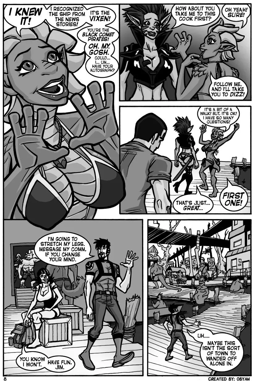 Black Comet Pirates  (Chapter 04) — page 9