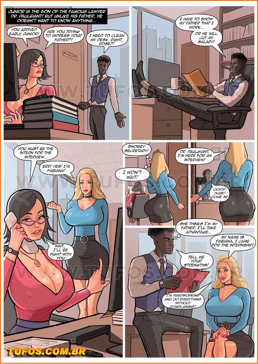 Negroludos  (Chapter 7 - Job Interview) — page 2