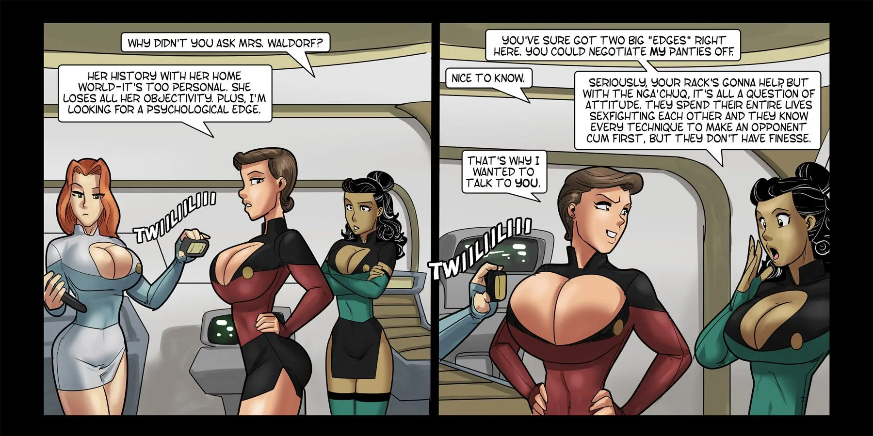 Galaxy Jaunt Star Trek  (Chapter 01) — page 13
