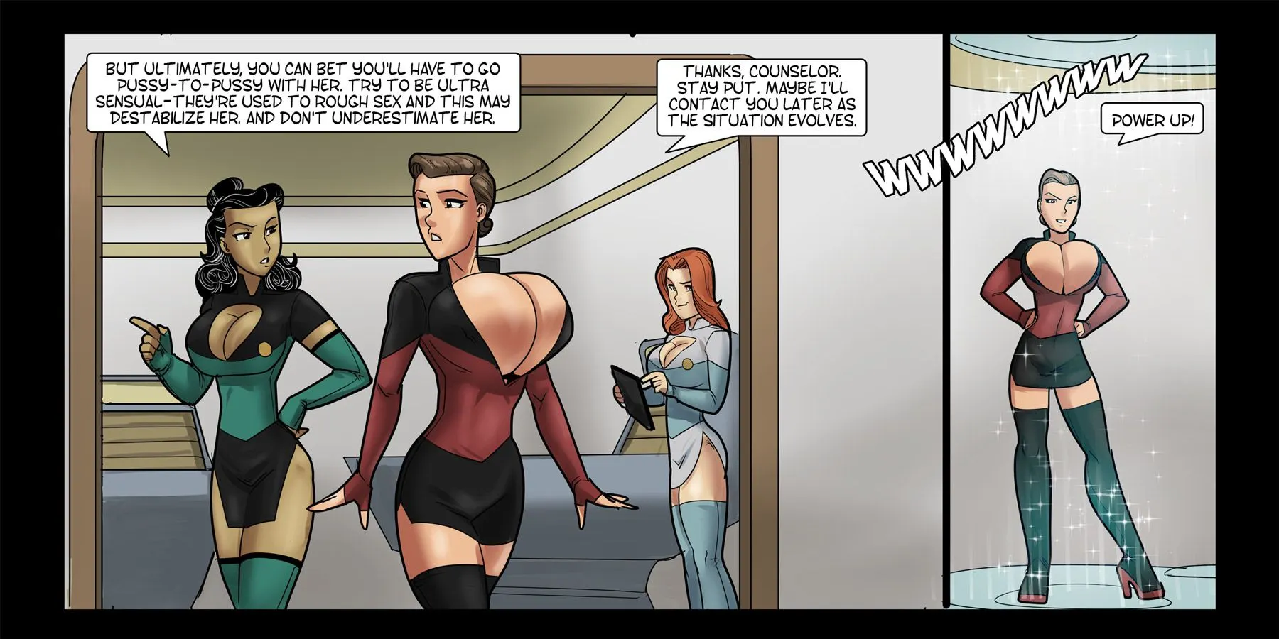 Galaxy Jaunt Star Trek  (Chapter 01) — page 14