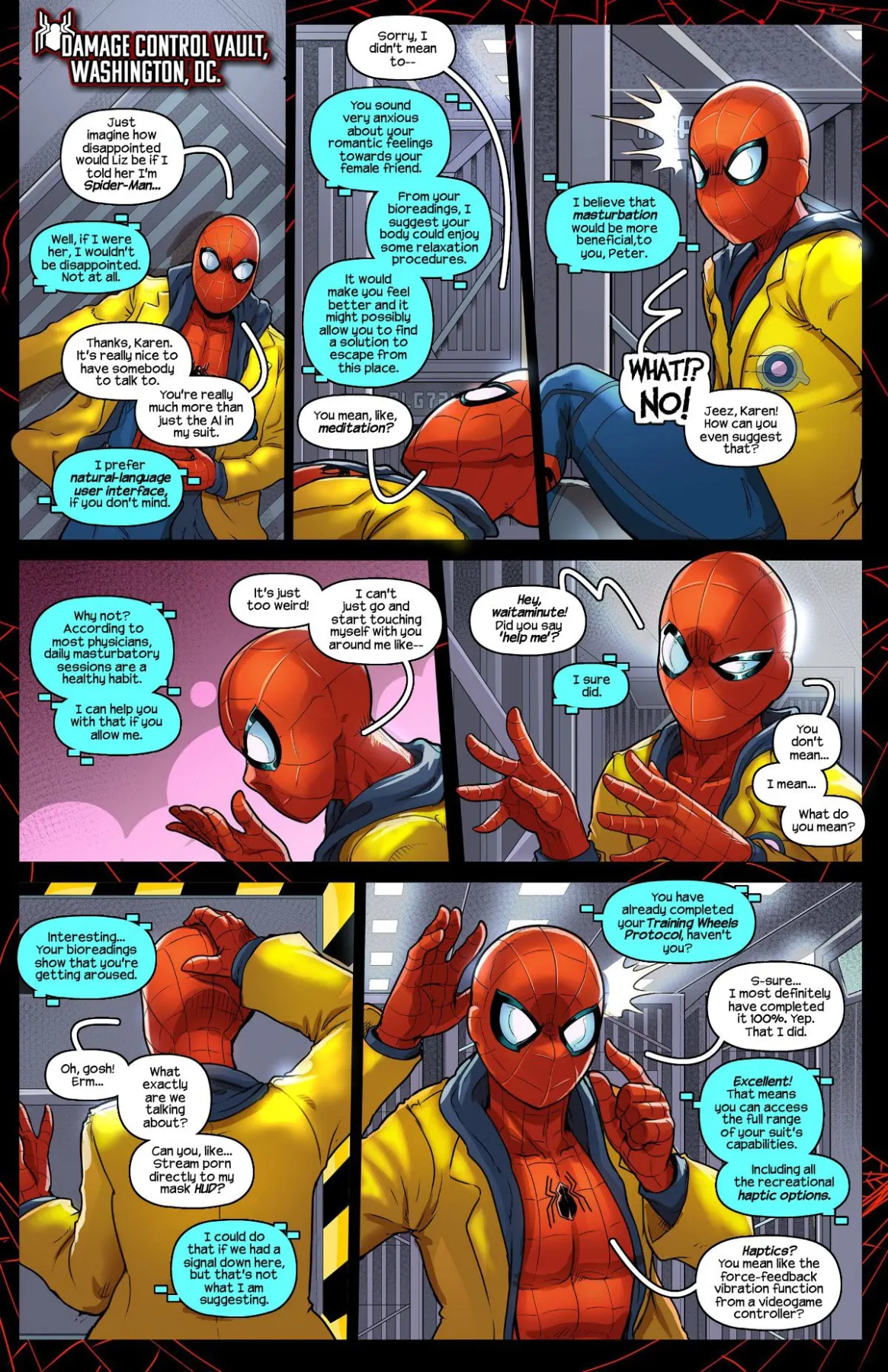 Haptics Protocol Spider-Man  (Chapter 01) — page 3