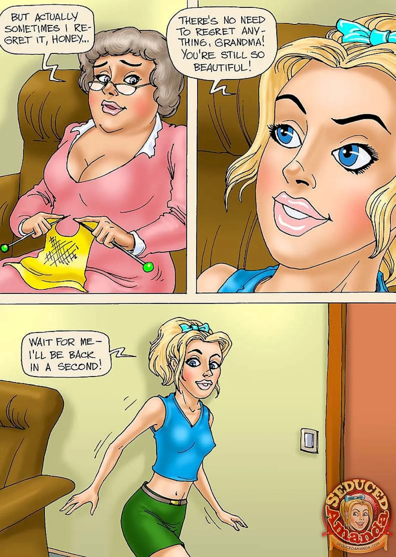 Seduced Amanda  (Chapter 16 - Grandma Memories) — page 5