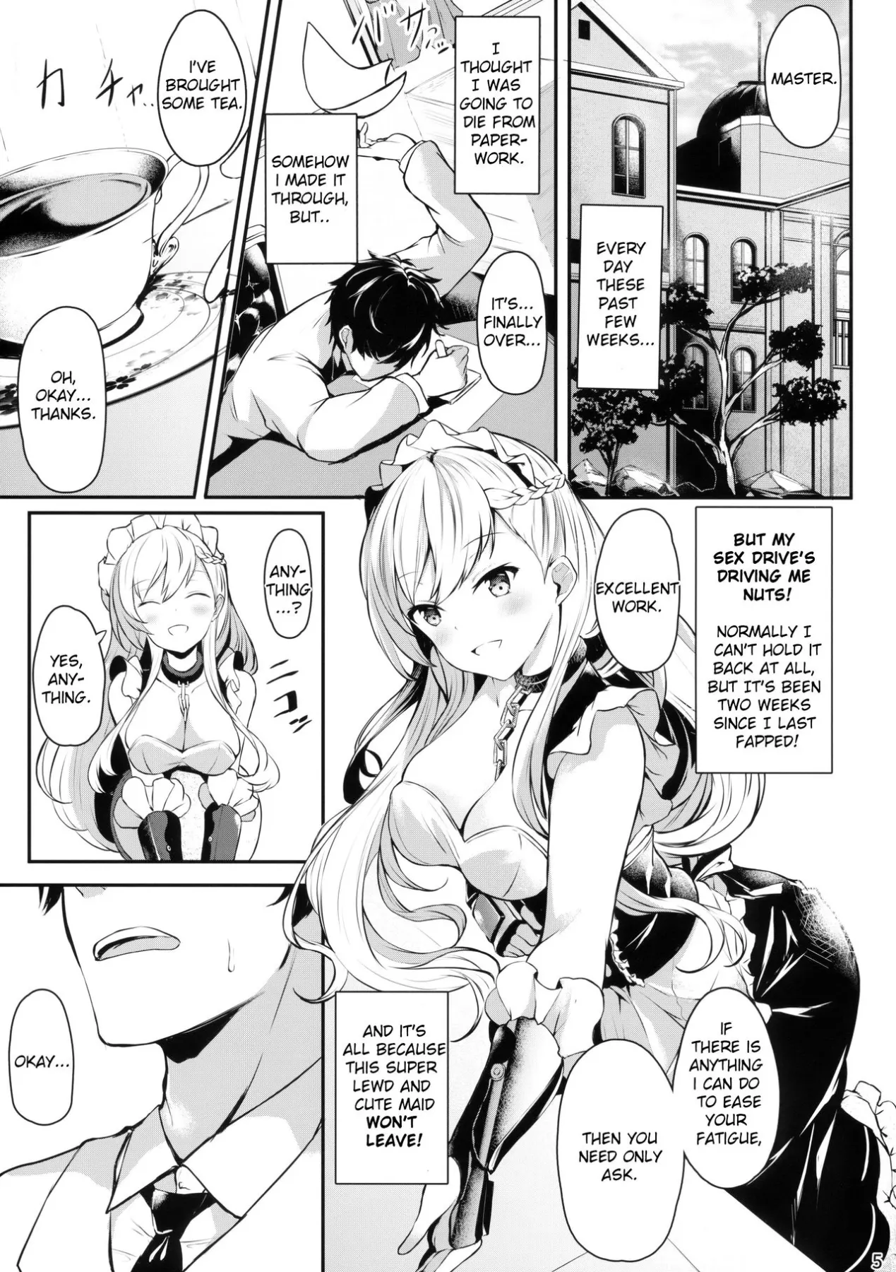 Learning Manners With Belfast - Azur Lane  (Chapter 01) — page 4